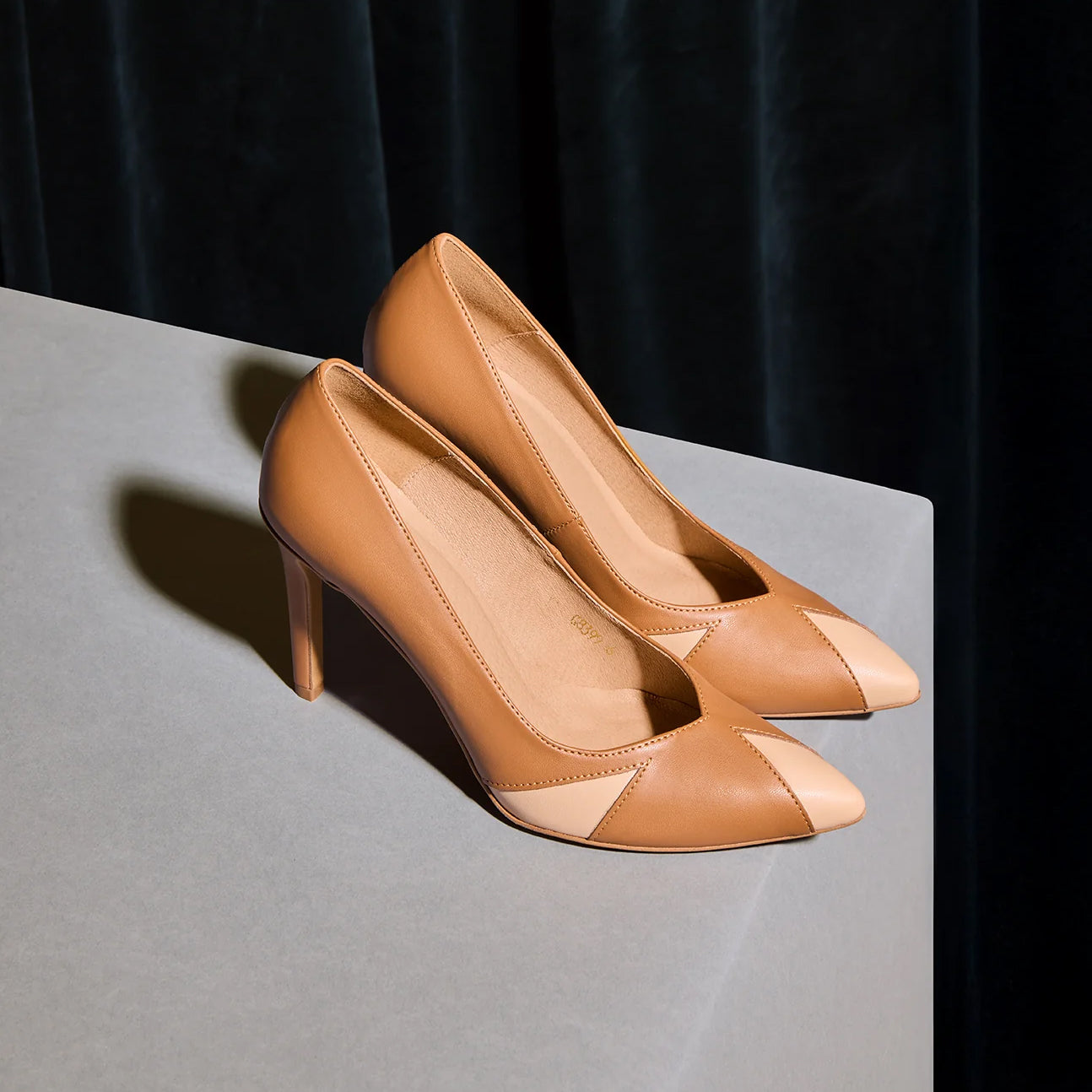 Elegant vegan Dress Shoes and High Heels made from AppleSkin™ & corn leather. Cruelty-free sophistication for any occasion.