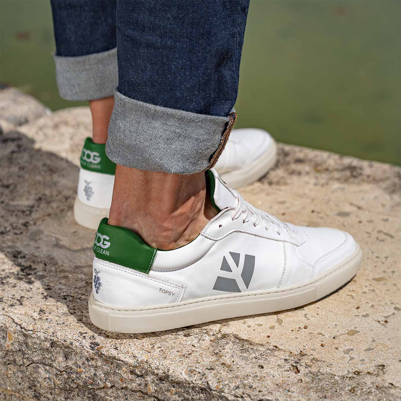 Topsy Sneaker - Grün Grau