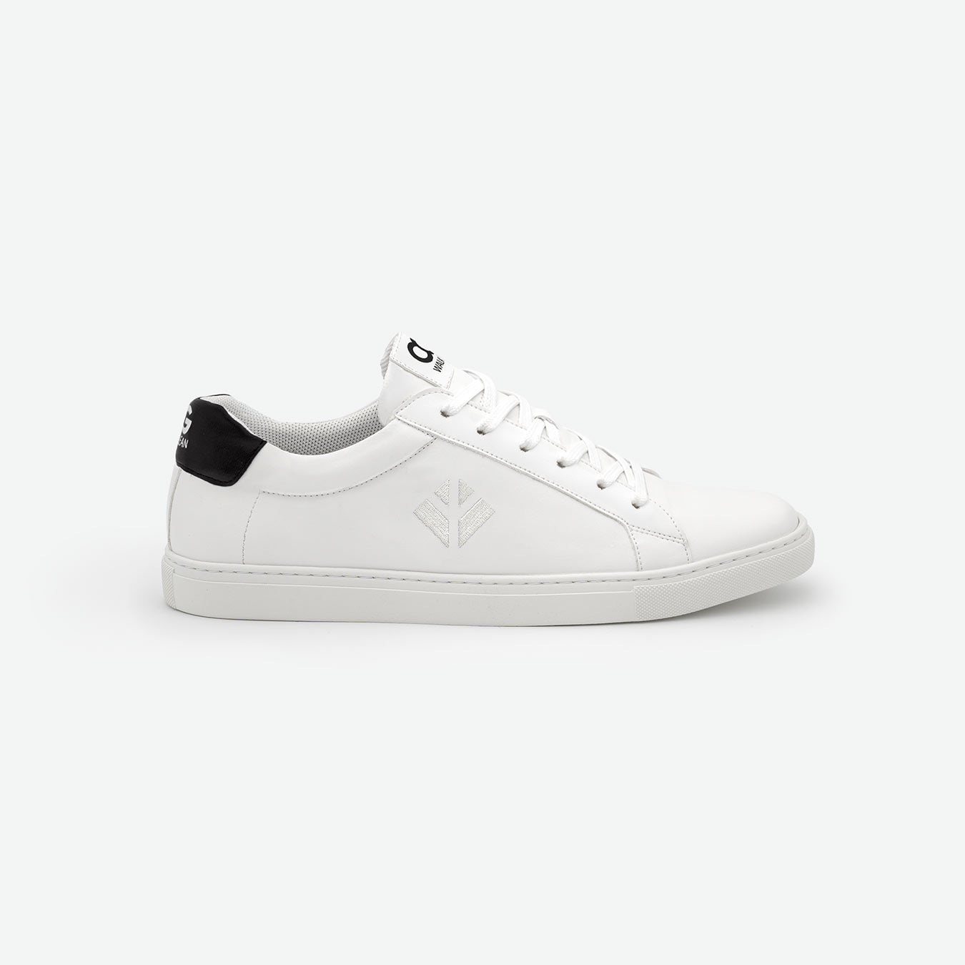 Winton Sneaker - White Black Silver