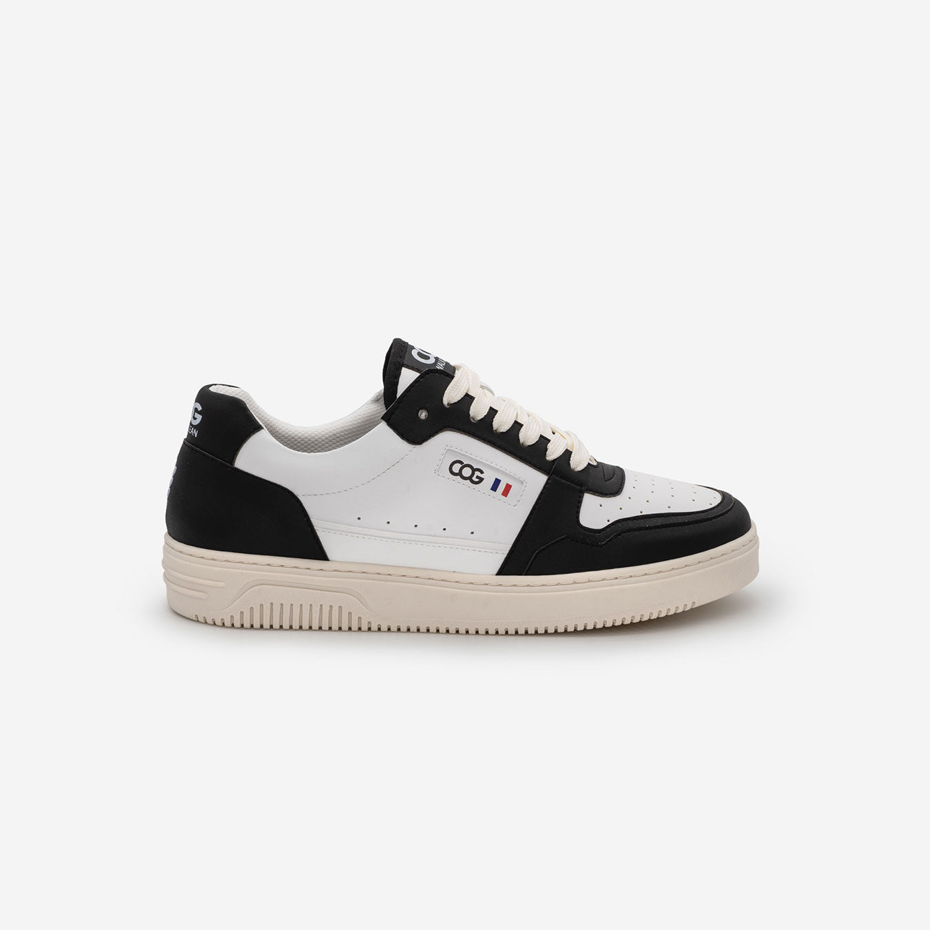 Able – Schwarz & Weiß | Veganer Retro Sneaker aus Mais