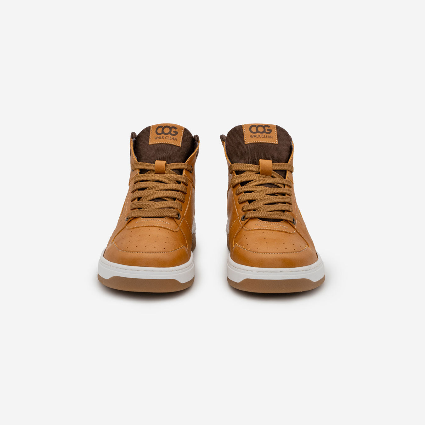 Baker - Camel Vegan High-Top Sneaker