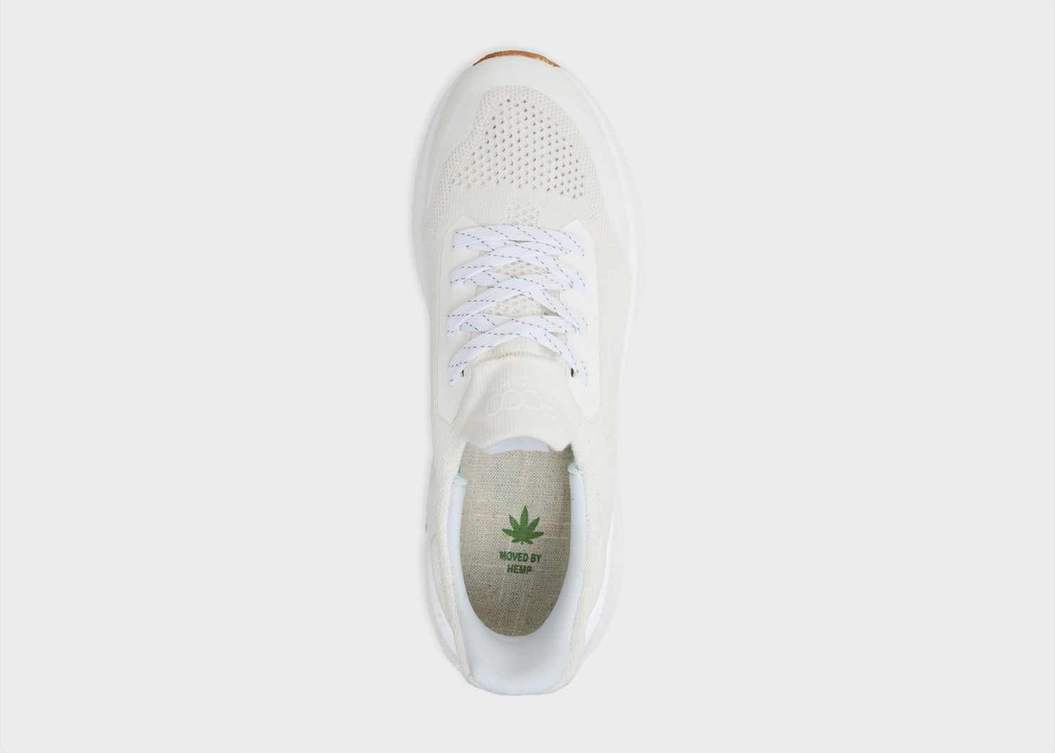 Hemp Runners für Herren in Weiß