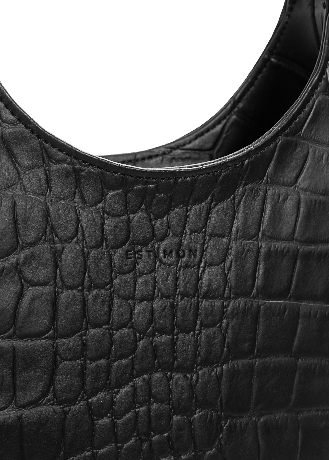 AUDREY BAG corn leather black croco