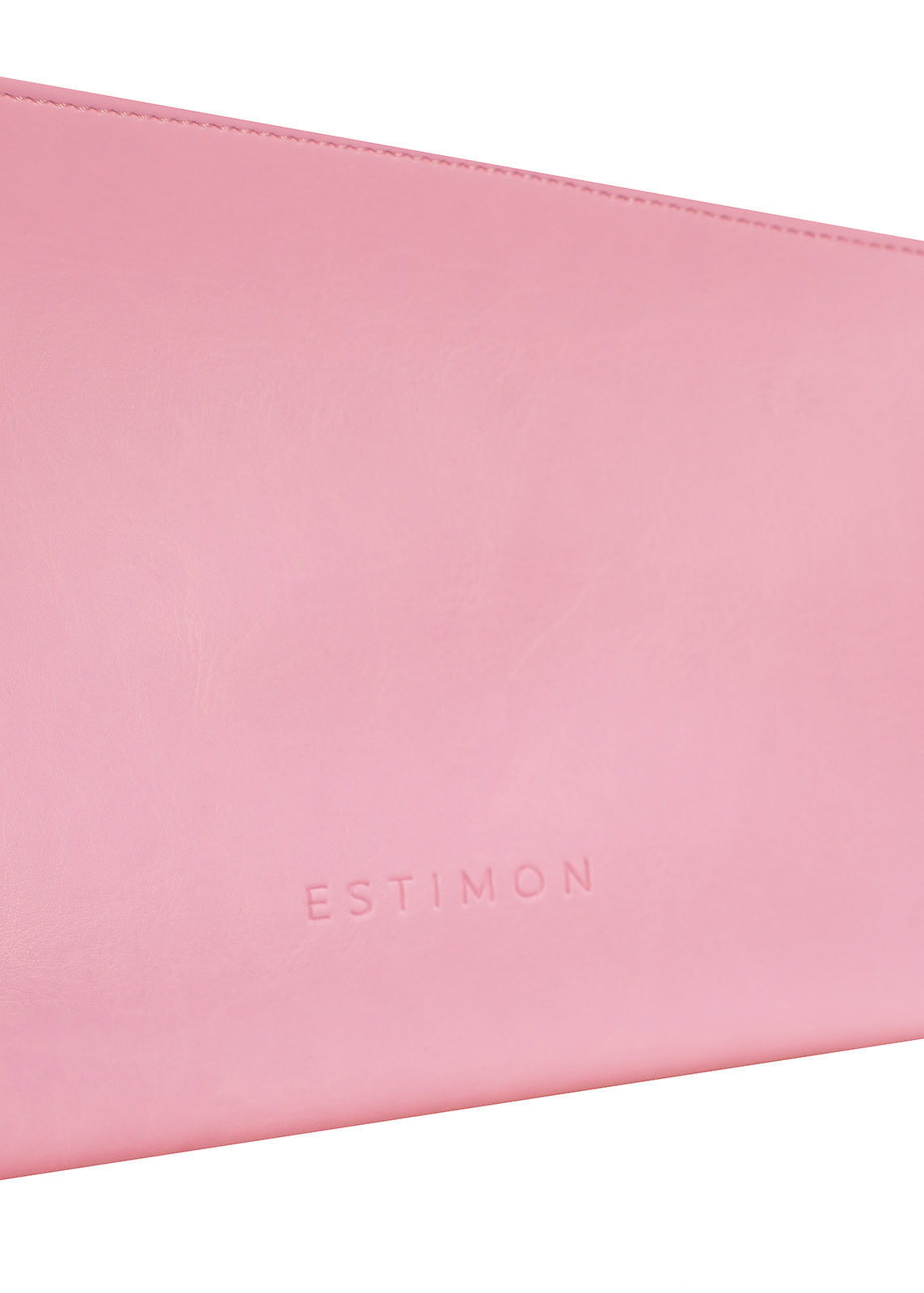 SLICED BAGUETTE BAG corn leather pink
