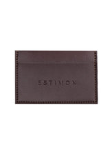 CARDHOLDER corn leather chocolate