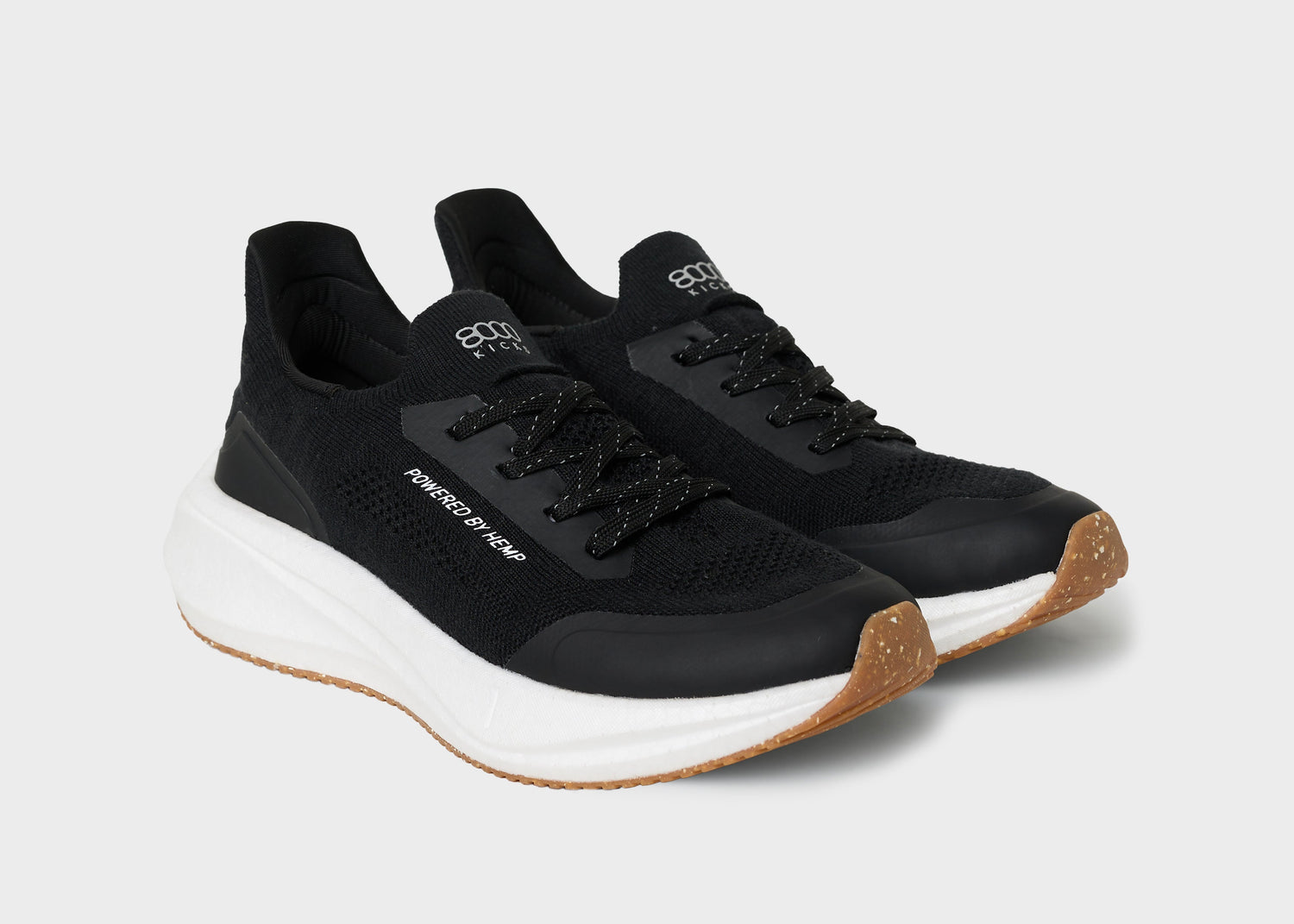 Hemp Runners für Herren in Schwarz & Weiß