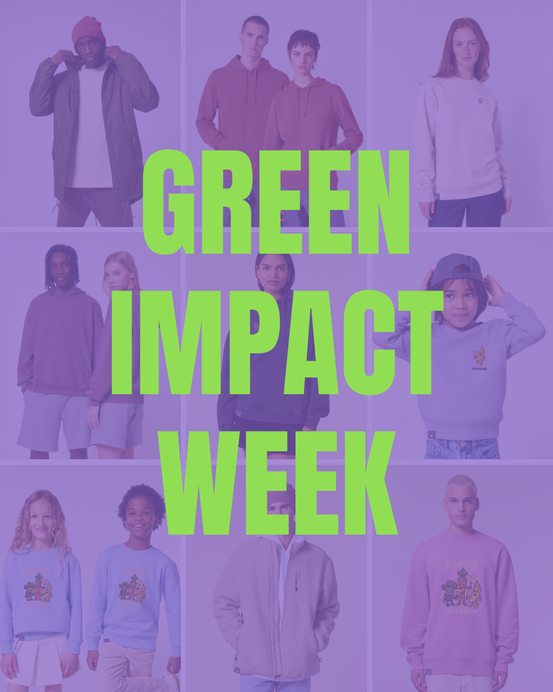 Green Impact Week by New World Guardians. Vegan and Sustainable Fashion