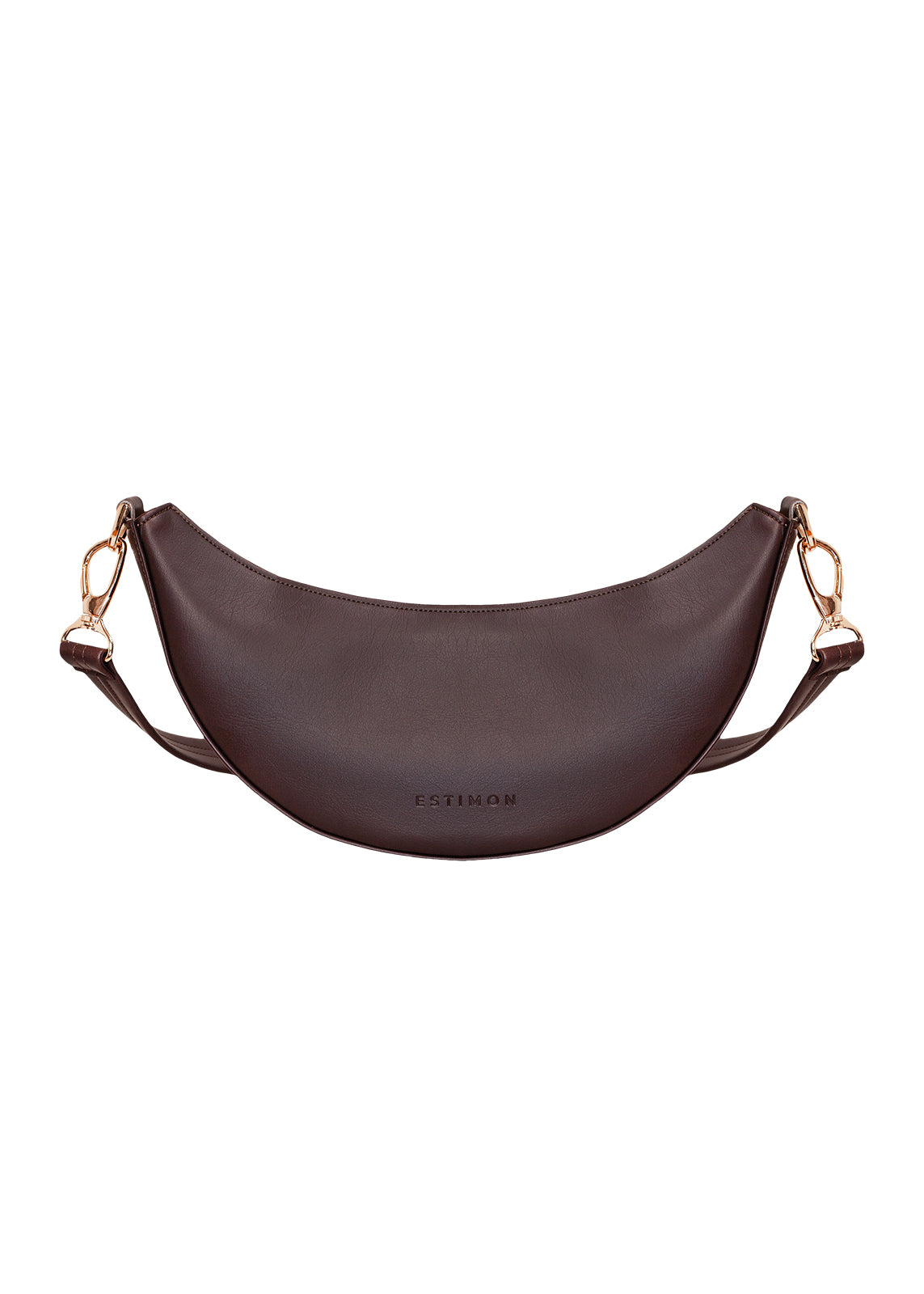 MINI HOBO BAG corn leather chocolate