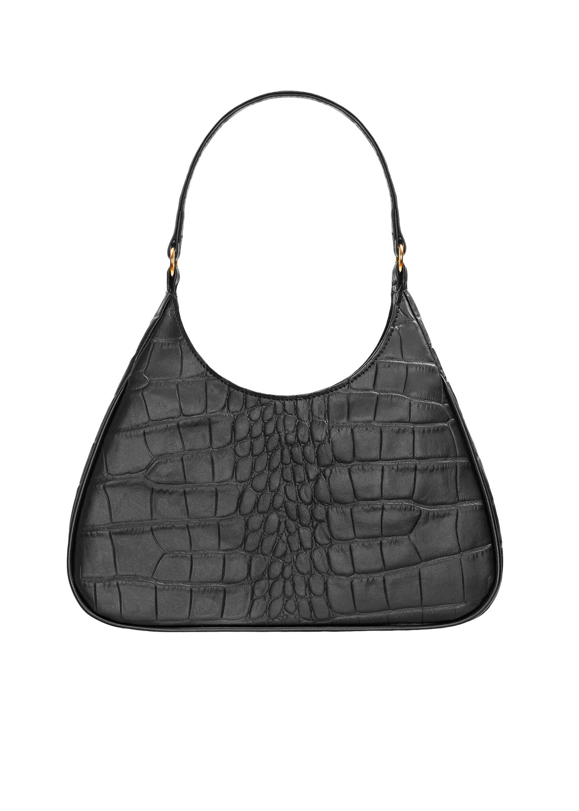 AUDREY BAG corn leather black croco