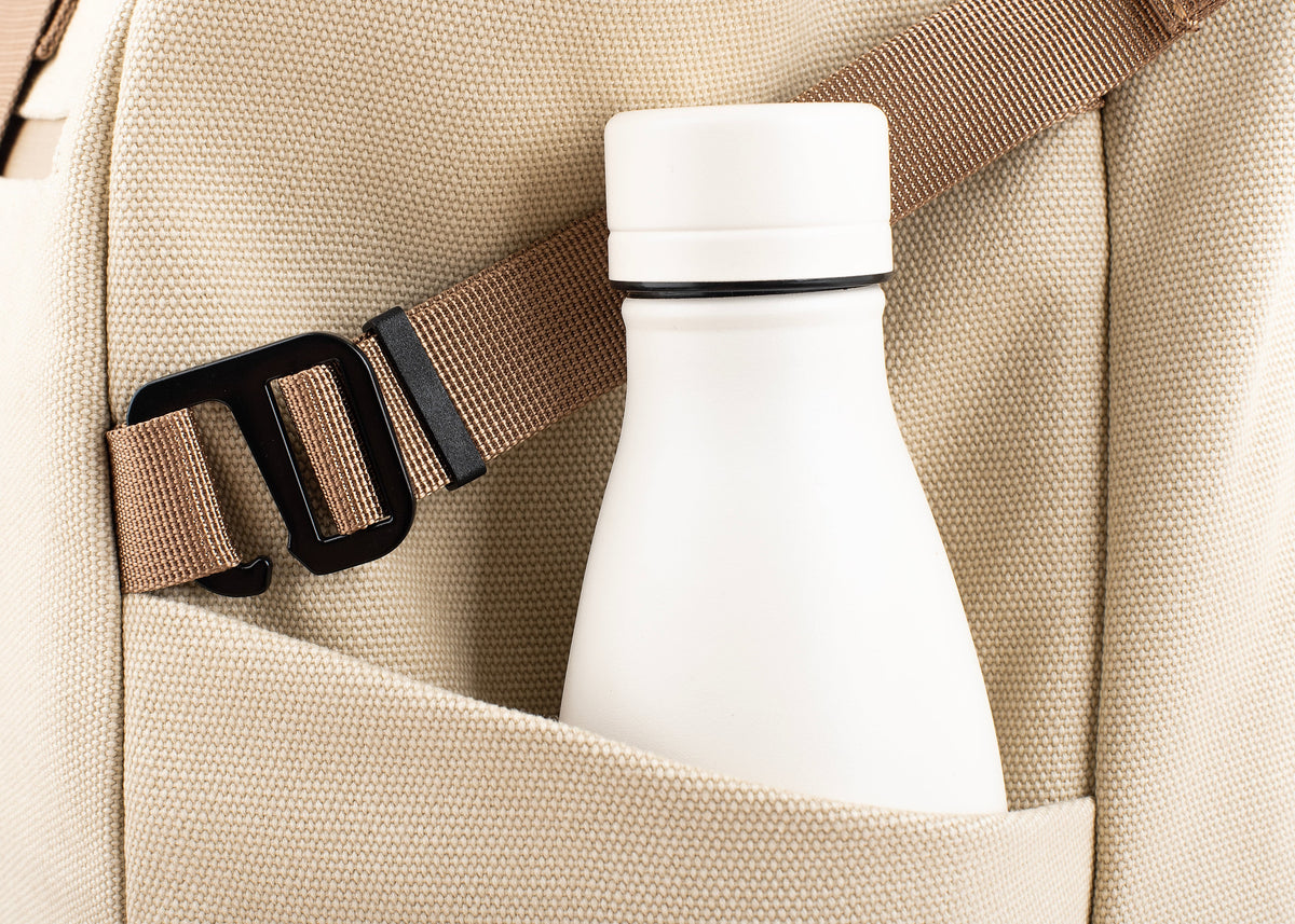 Nomad Hanf Rucksack in Beige & Grün