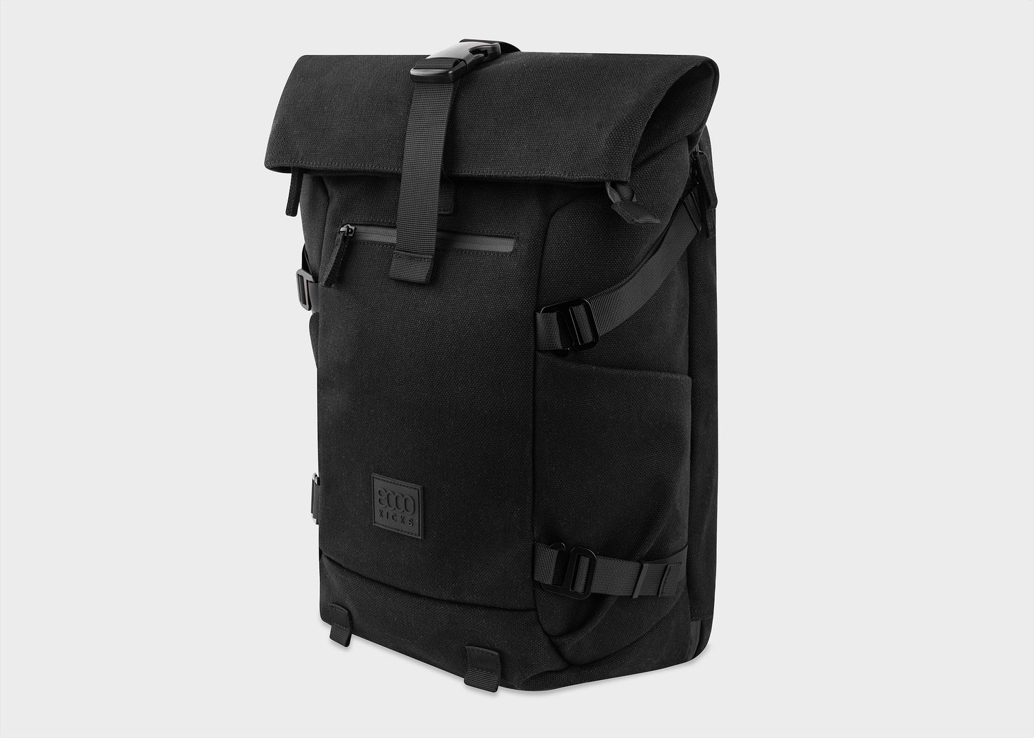 Nomad Hanf Rucksack in Schwarz V2