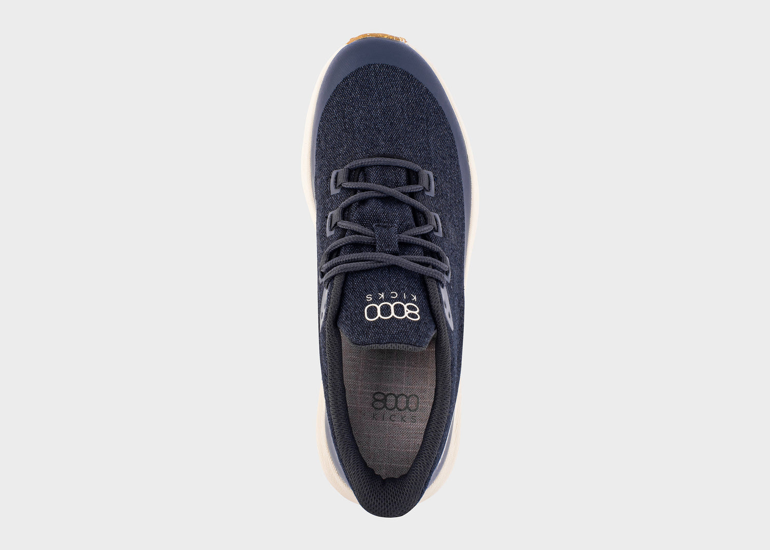 Trekker Hemp Sneaker for Men in Navy Blue
