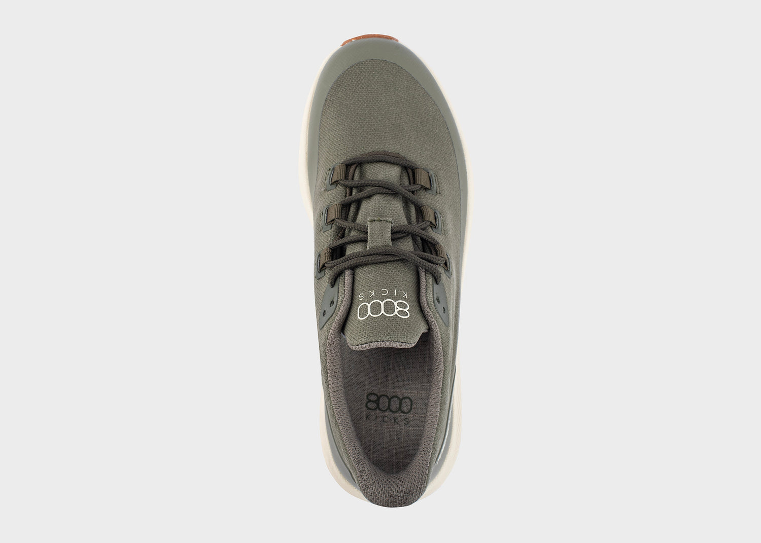 Trekker Hemp Sneaker for Women in Dark Green