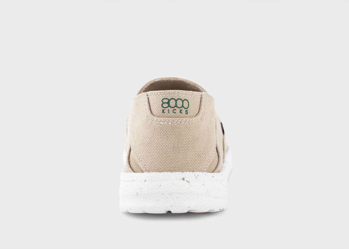 SunSlide Hanf-Slip-on für Damen in Beige – Produktansicht 4