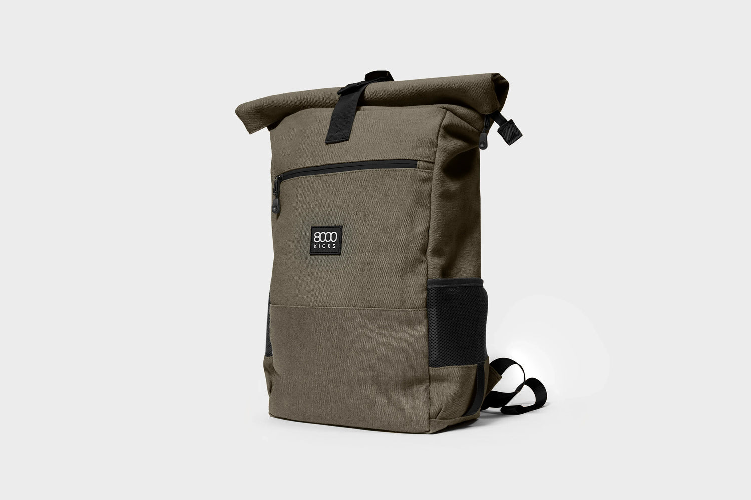 Everyday Nachhaltiger Hanf Rucksack in Dunkelgrün