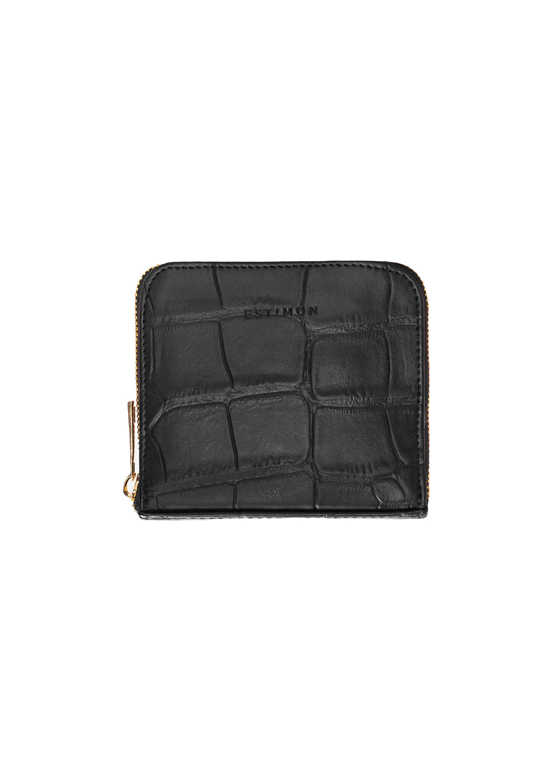 MULTI WALLET corn leather black crocodile