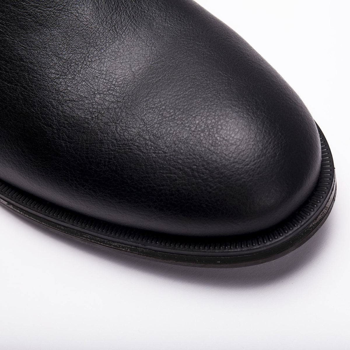 BASILE Black Vegan Chelsea Boots