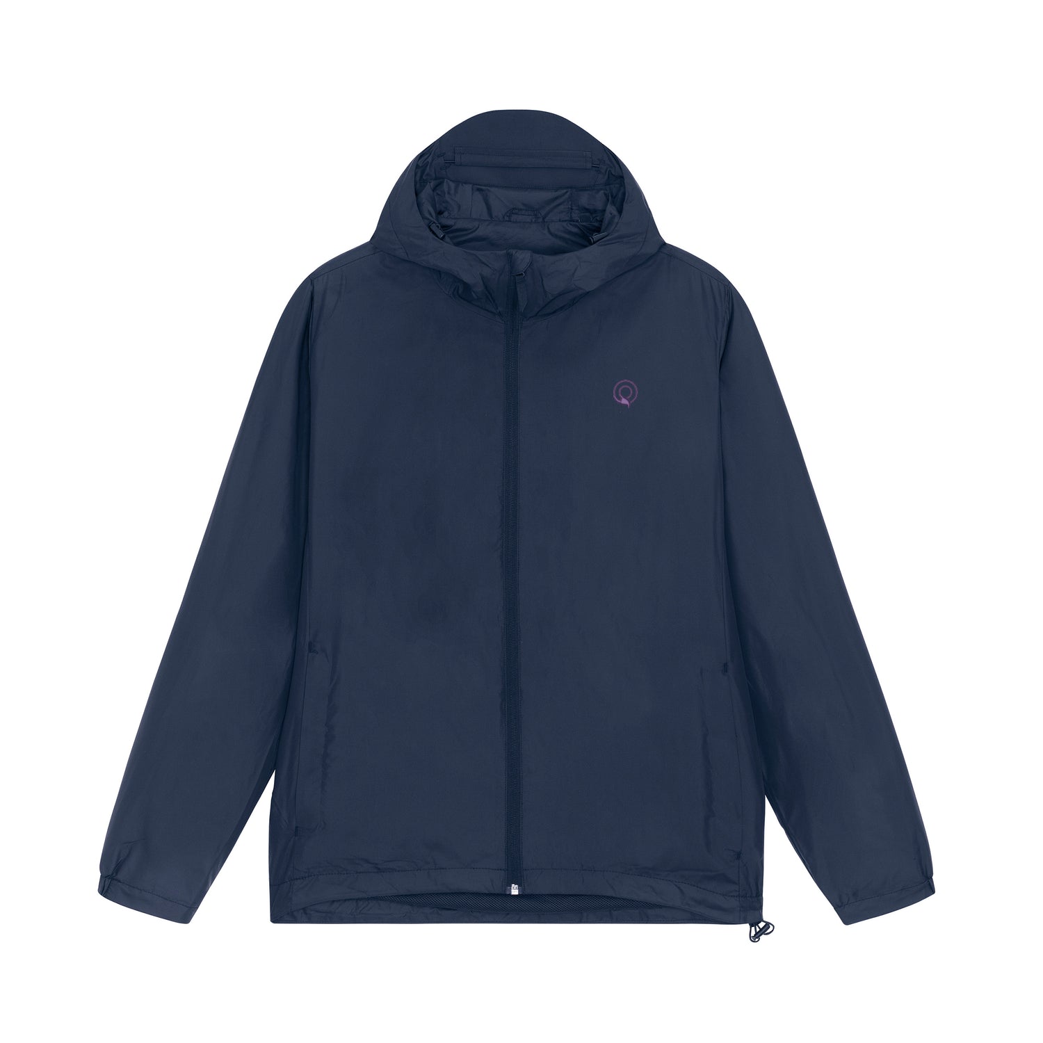 Vegan and cruelty-free multi-function jacket in navy blue, eco-friendly unisex outerwear by NEW WORLD GUARDIANS, 10 colors