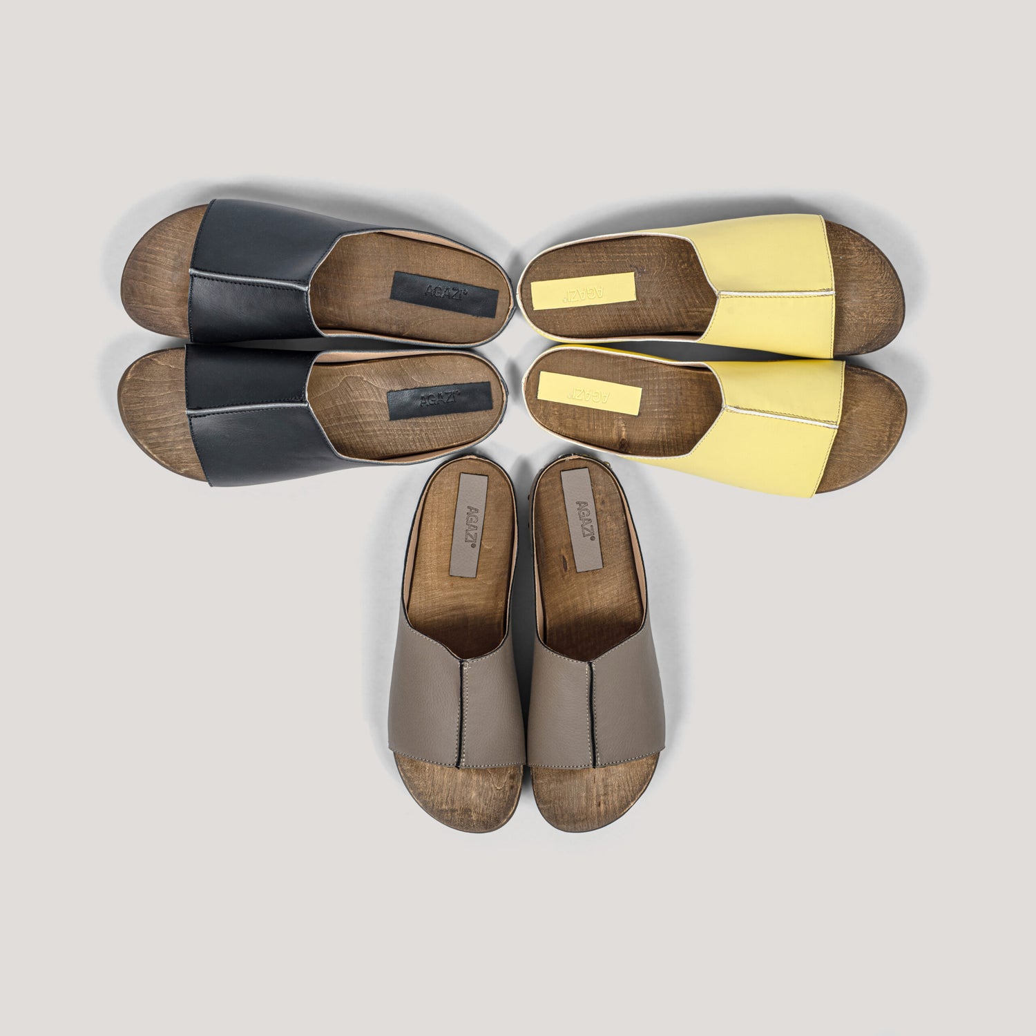 „Pilates, babe!” plant-based clogs: black