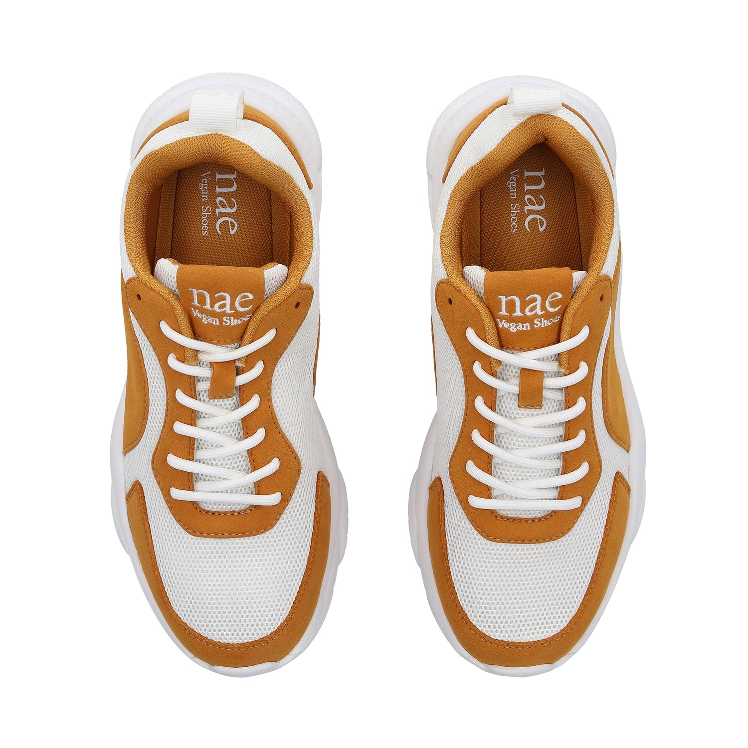 Zapatillas veganas unisex amarillas – deportivas ligeras en PET reciclado