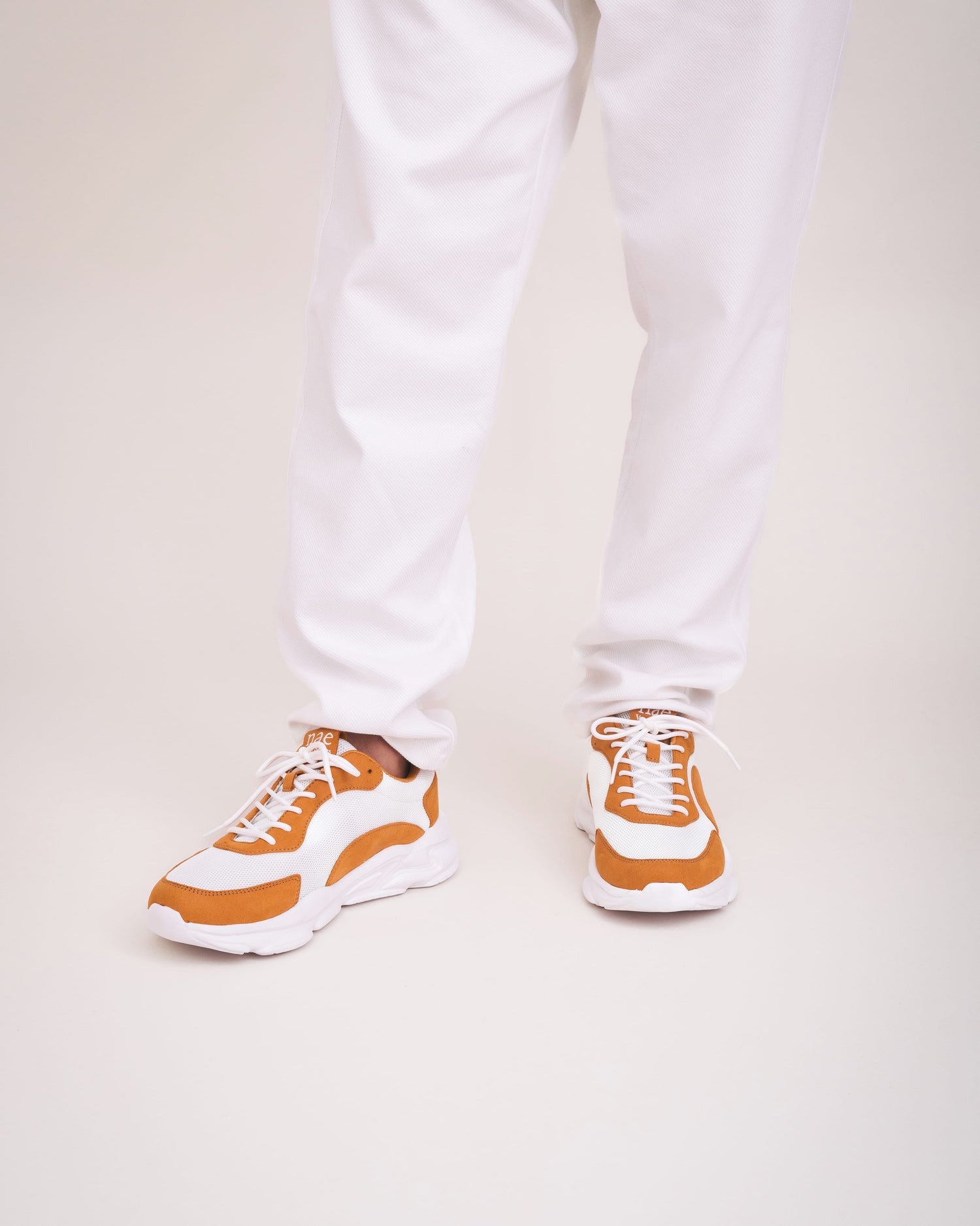 Vegane Unisex Sneaker Gelb – leichte Sportschuhe aus recyceltem PET
