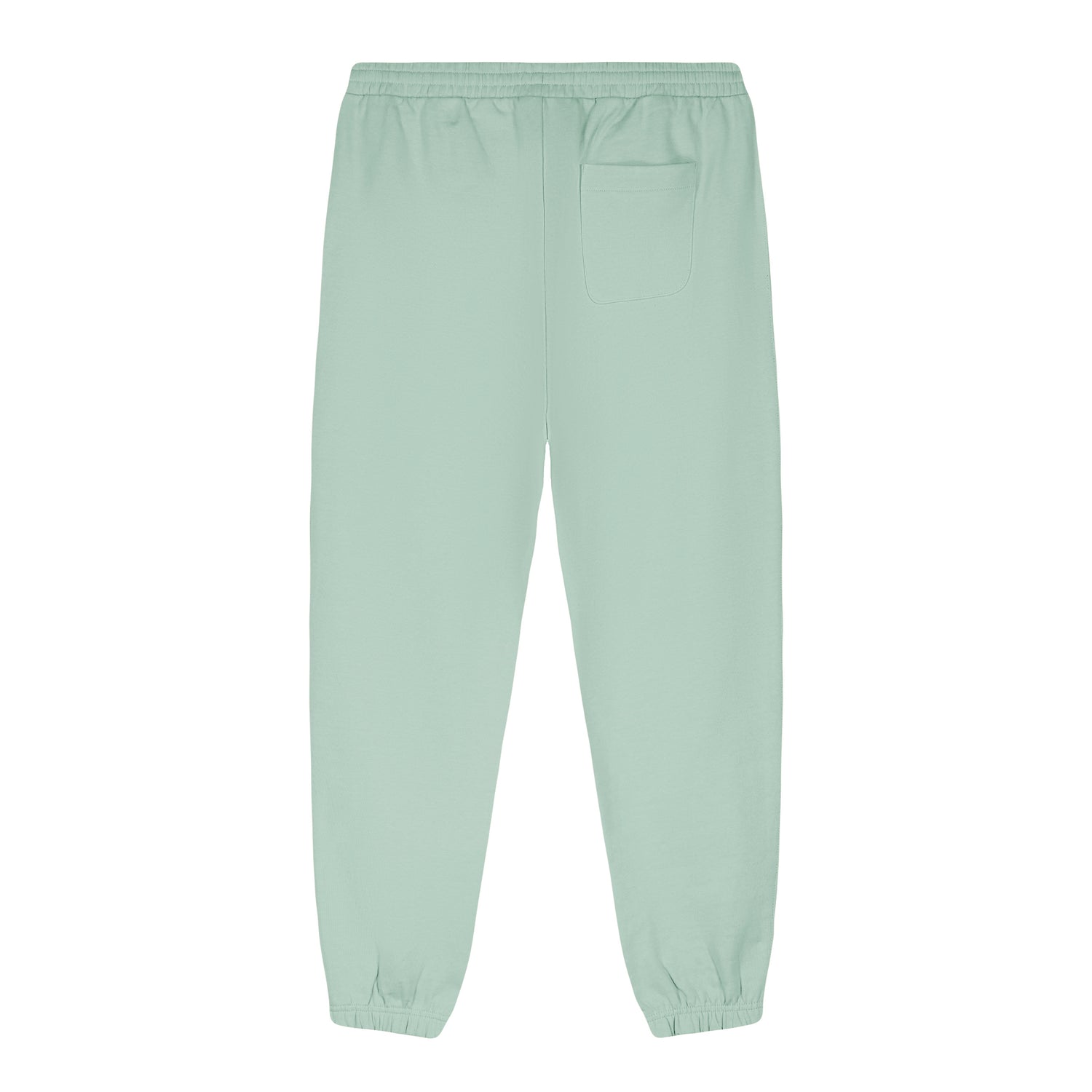 Back view NEW WORLD GUARDIANS CONSCIOUS joggers in 100% organic cotton, sustainable unisex sweatpants in 5 colors