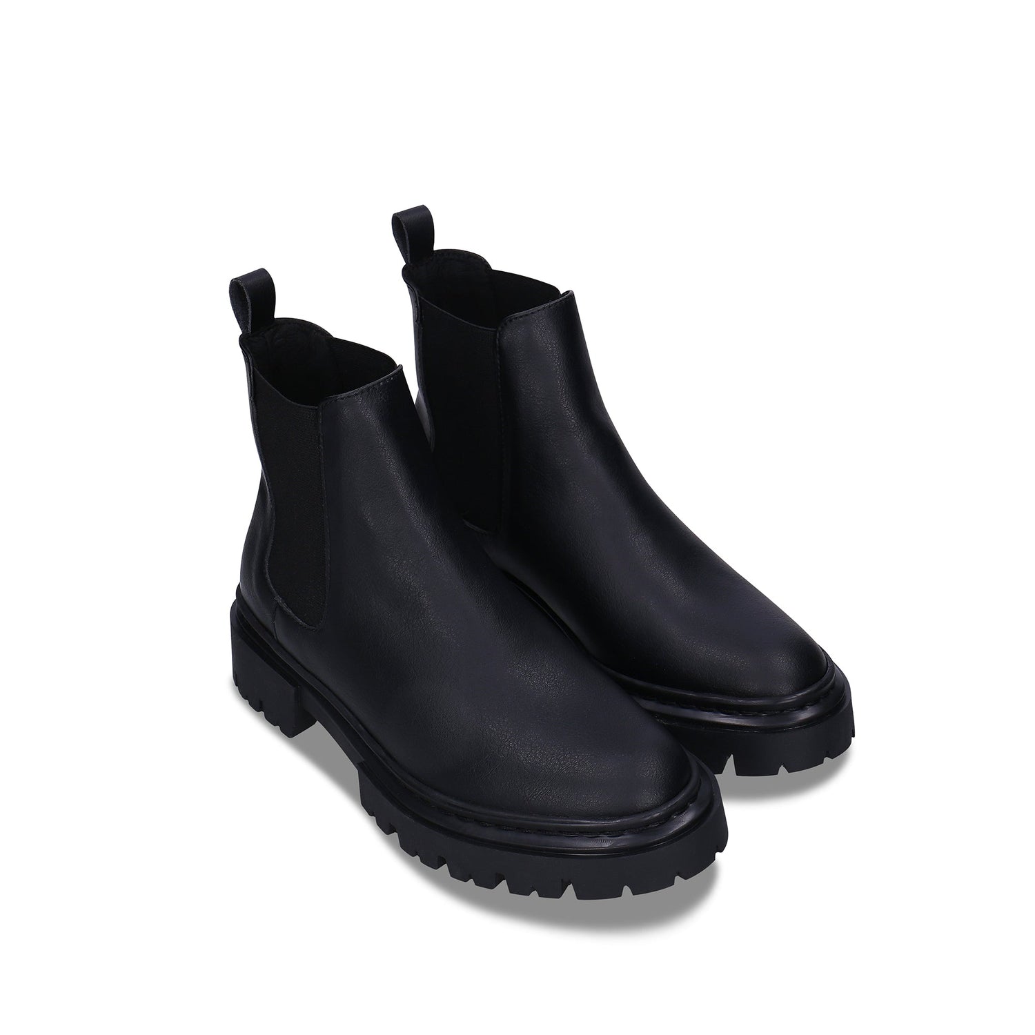 Chelsea-Stiefel für Damen aus Schwarz veganem Leder | NAE Vegan Shoes