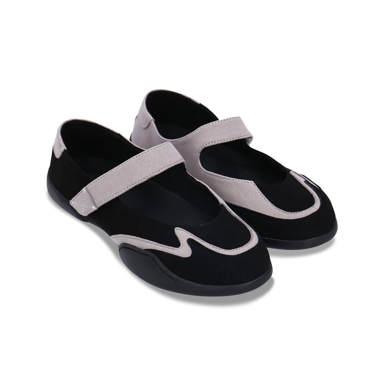 NAE Vegane Damen-Sneaker mit Klettverschluss