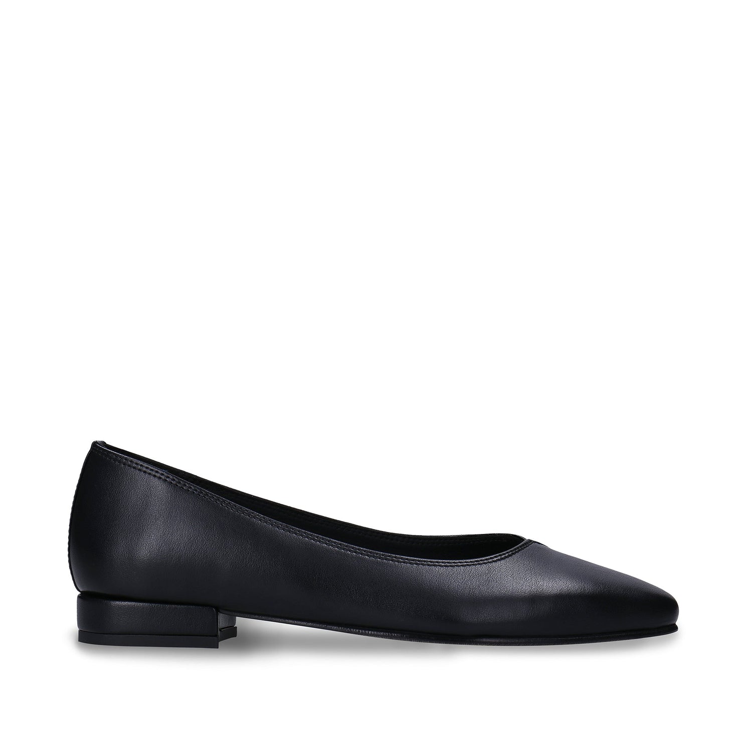 Veganer Ballerina für Damen mit schwarzem Muster aus Apfelschalen | NAE