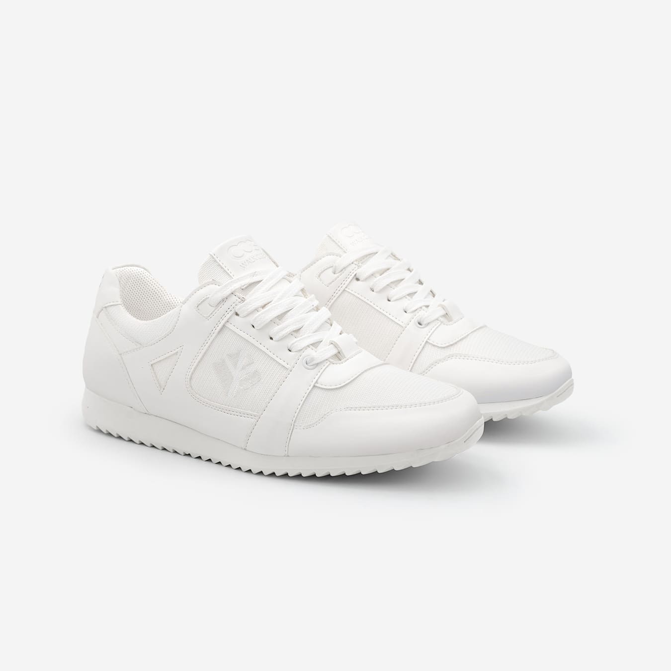 Baskets running végan et écologique femme blanc - Raven Cog