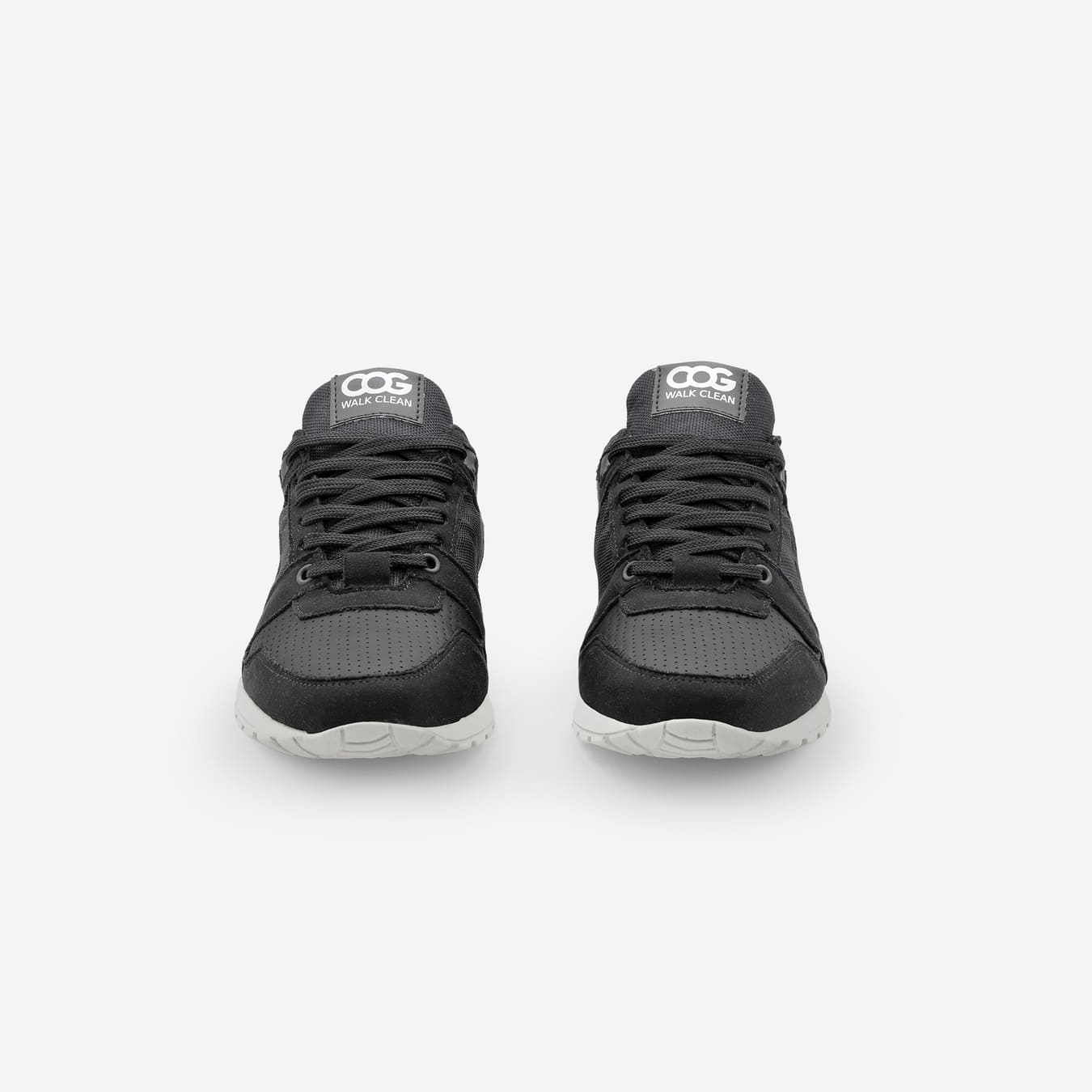 Baskets running végan et écologique homme noir - Raven Cog