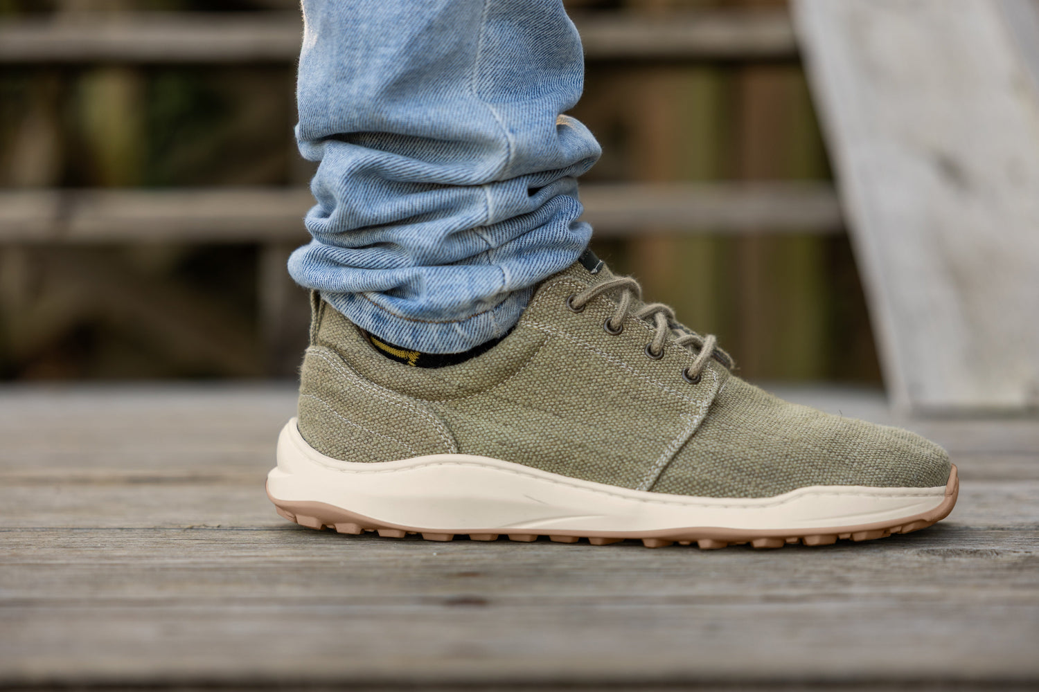 Explorer Wide Toebox for Men in Light Green