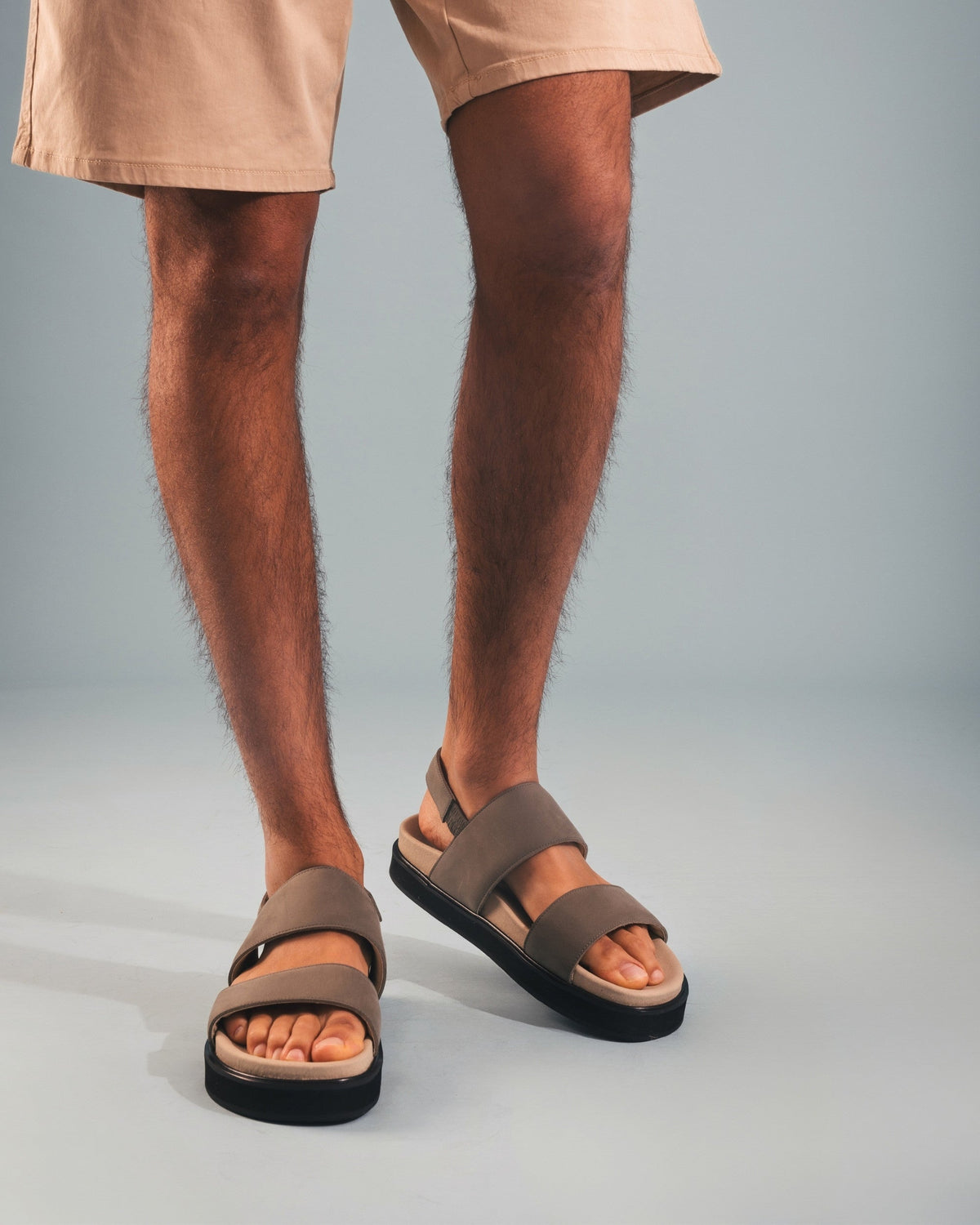 LAU Grüne Vegane Sandalen mit Plateau – Produktansicht 4