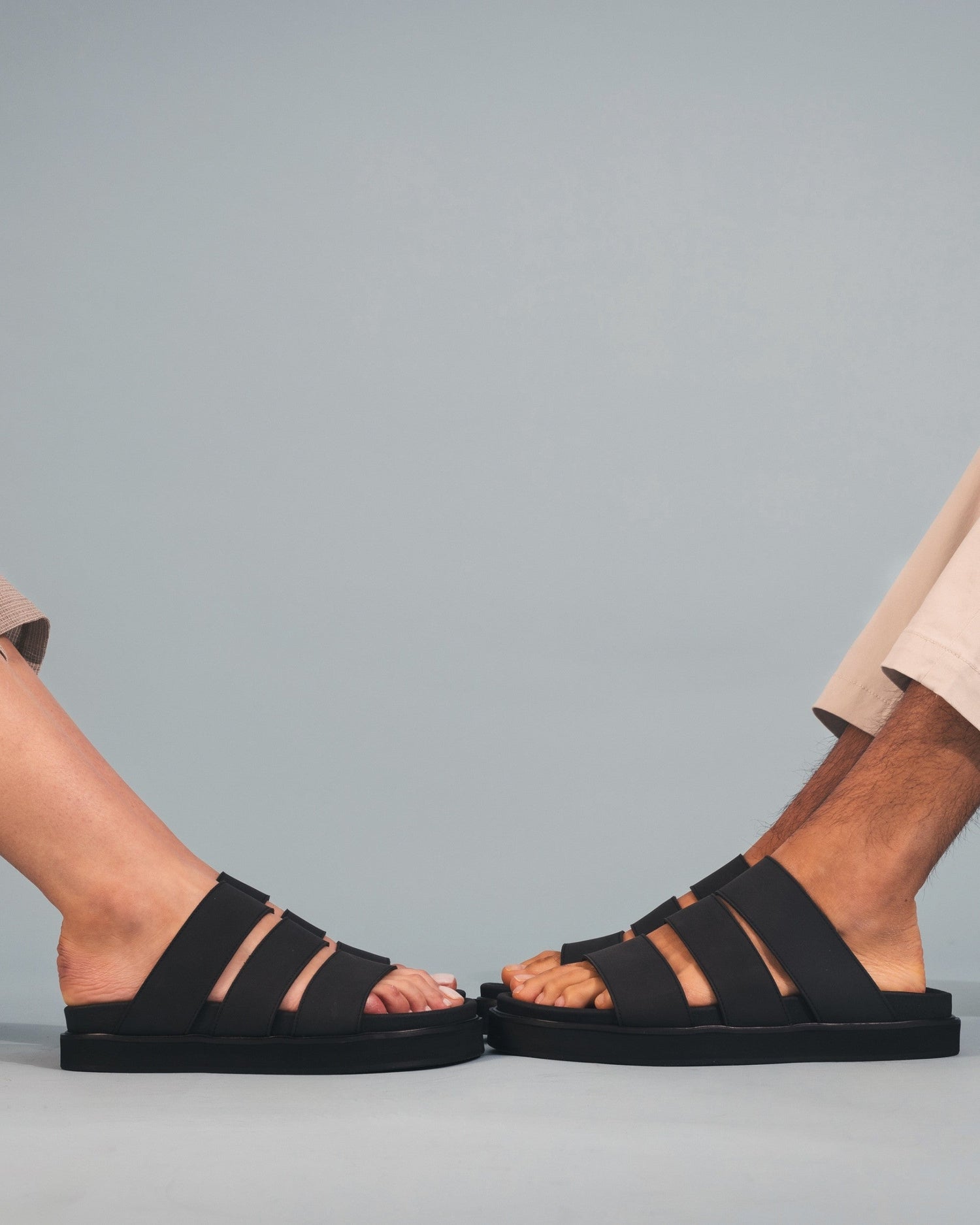 black summer shoes open | NAE