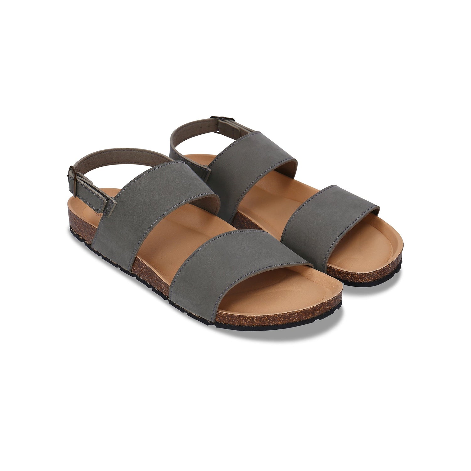 Sandalias veganas unisex slingback plantilla de corcho suela reciclada