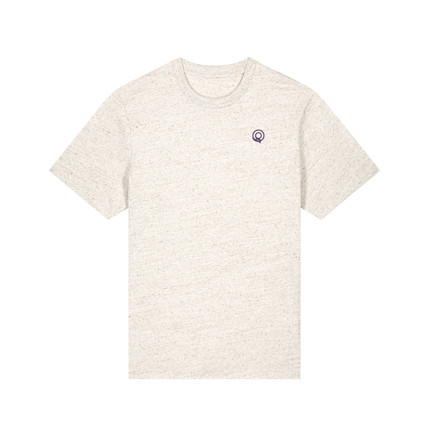 Beige ethical unisex basics – Guardian t-shirt crafted from GOTS-certified organic cotton, eco-friendly fashion, 19 colors