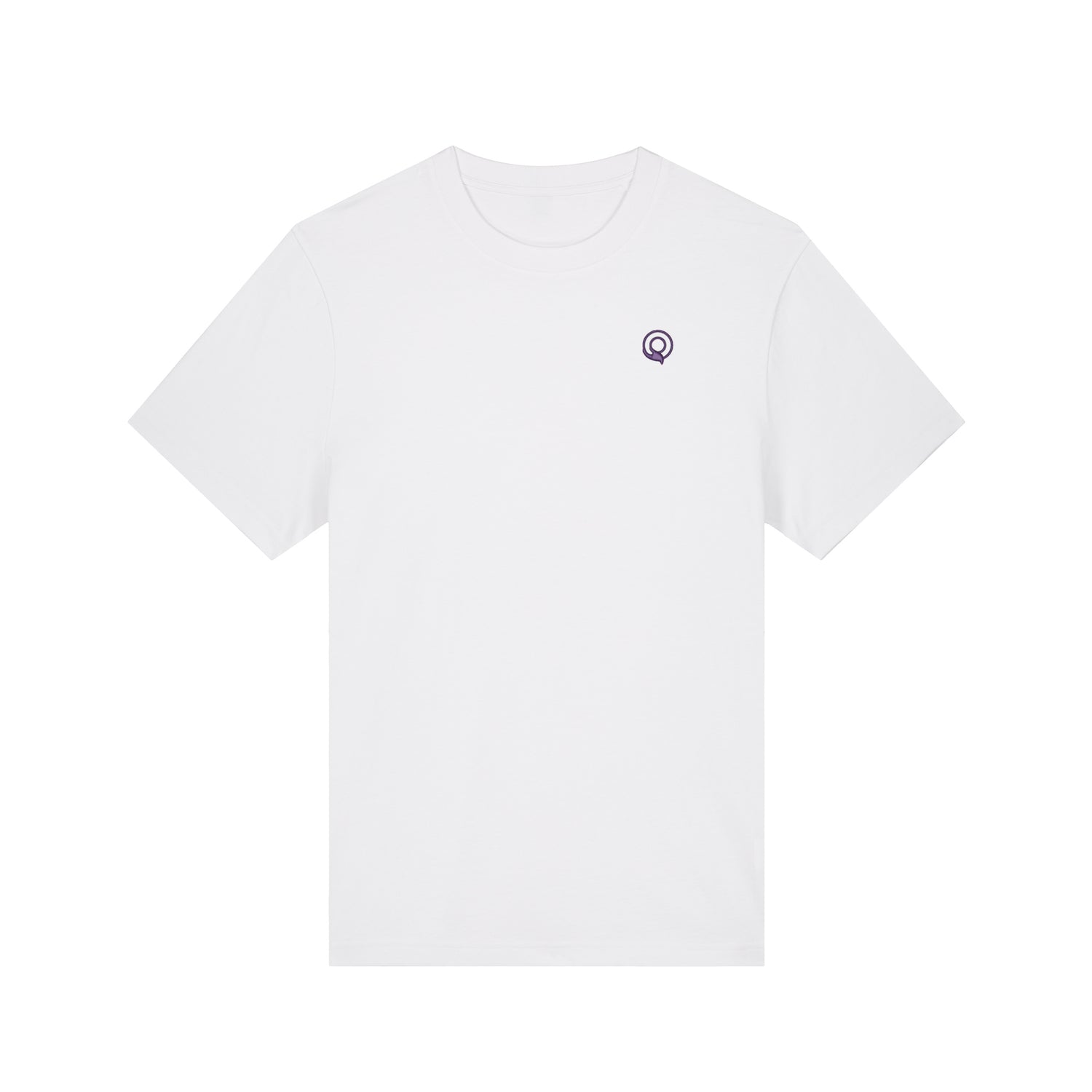 White NEW WORLD GUARDIANS Guardian t-shirt in 100% organic cotton, heavyweight sustainable unisex staple in 19 colors