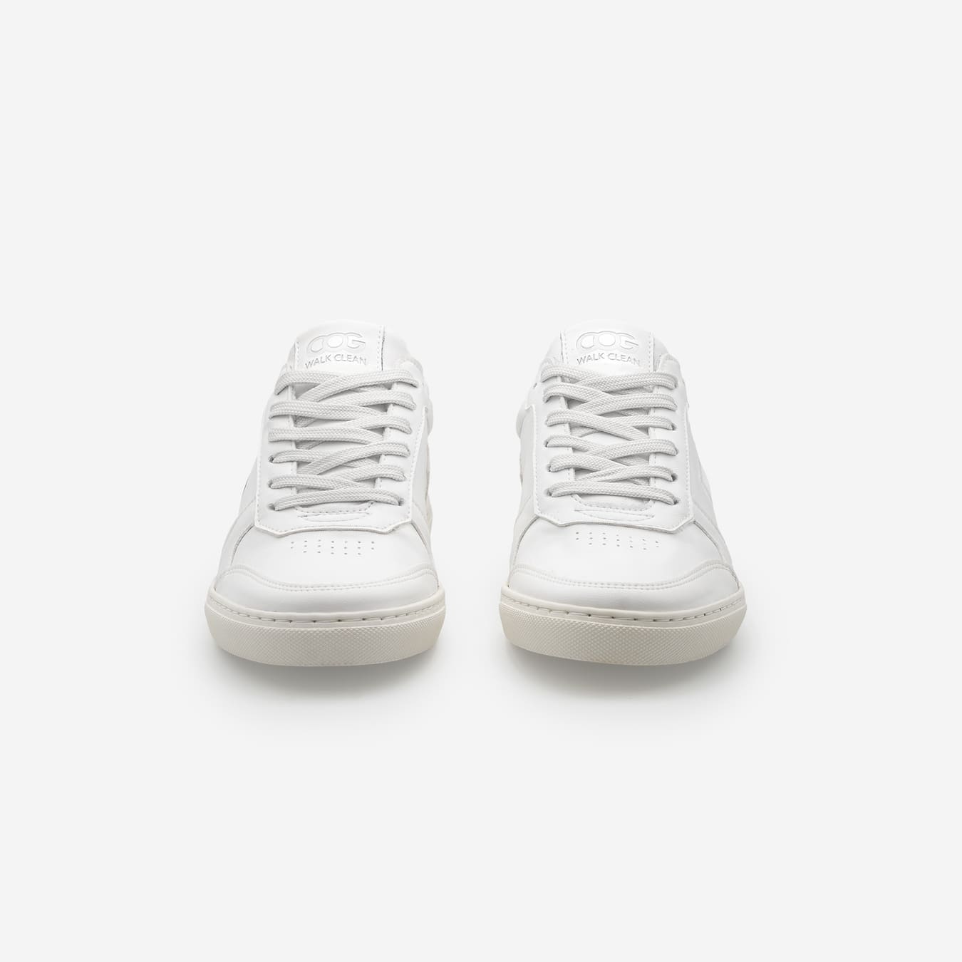 Baskets sneakers végan et écologique cuir végétal blanche - Topsy Cog