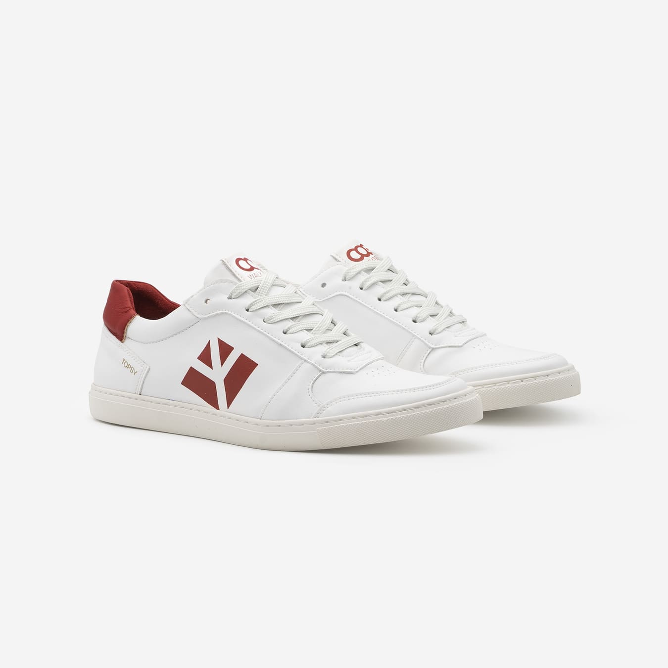 Topsy Sneaker - White Red