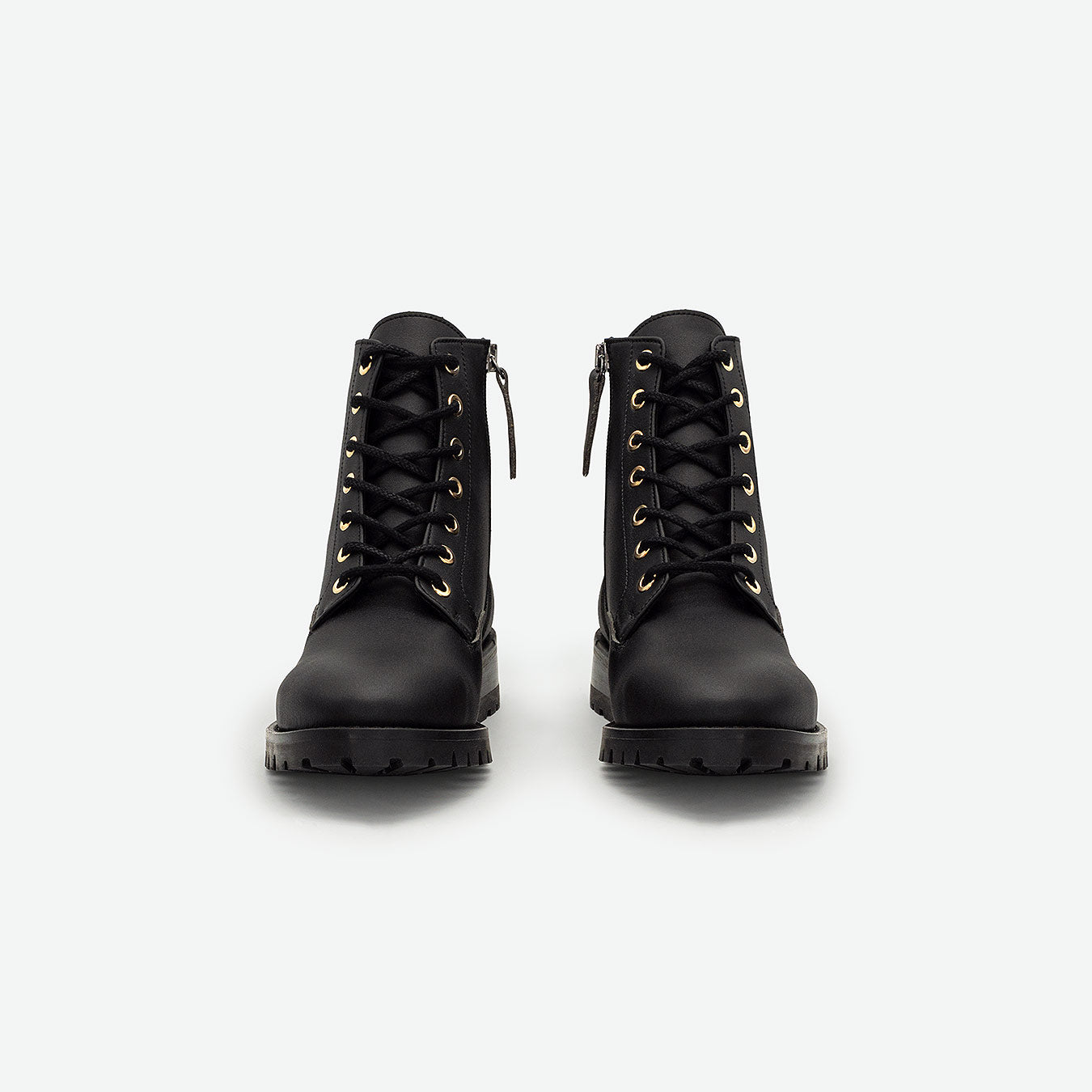 Athena - Schwarze Vegane Boots