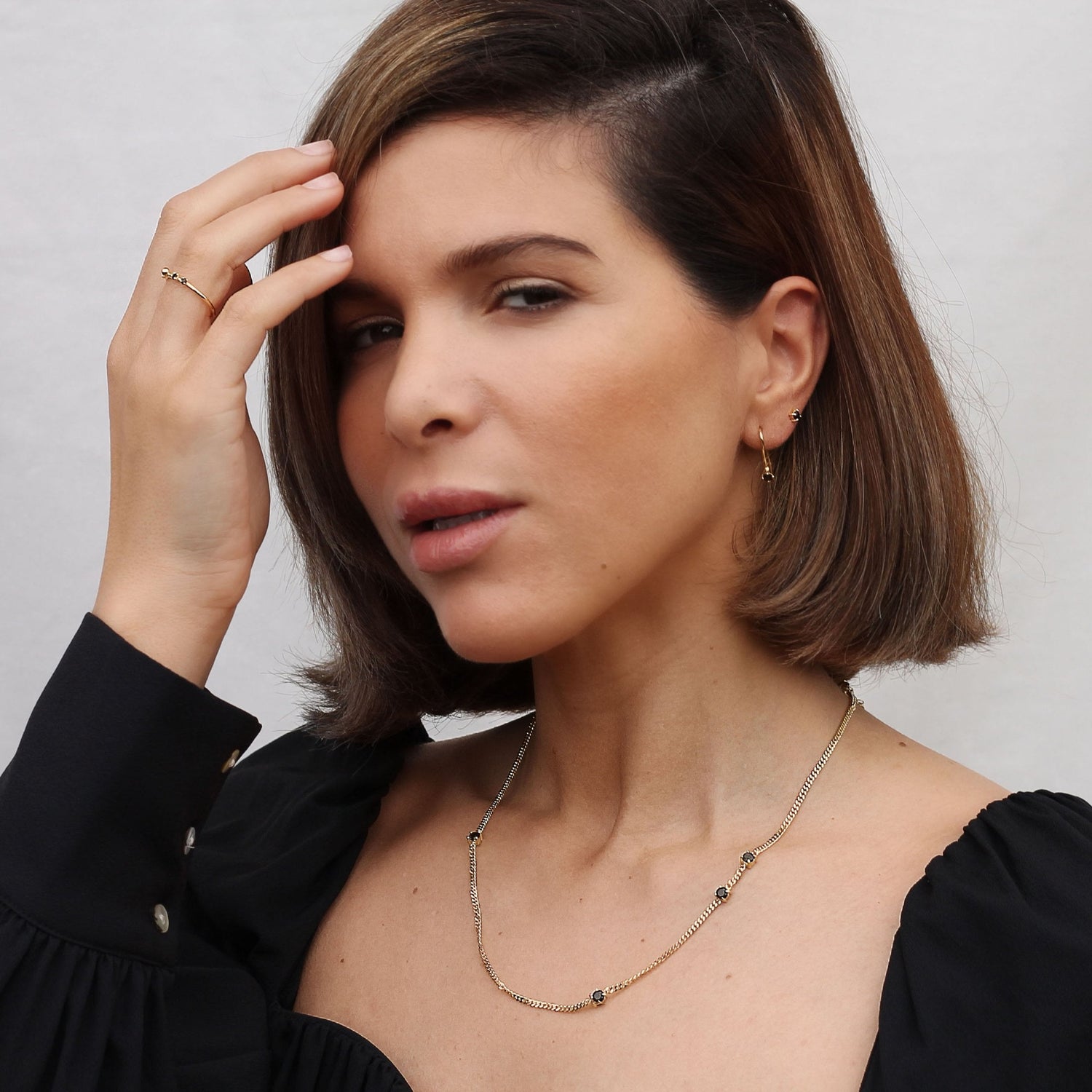 Gemma spinel necklace