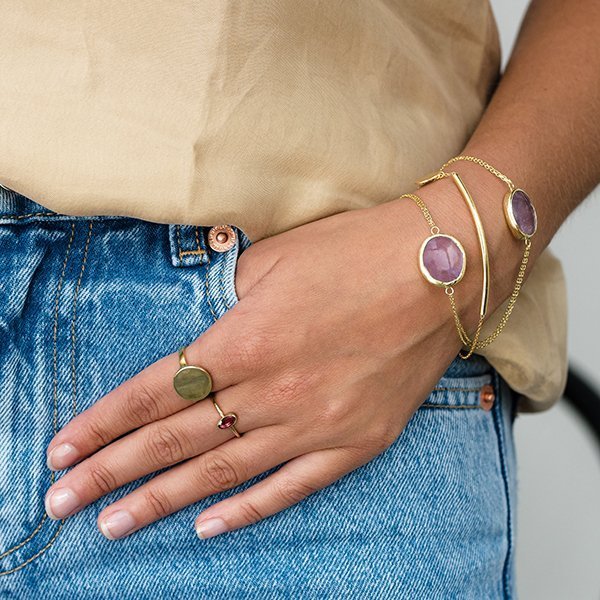 Sophia Amethyst Armband