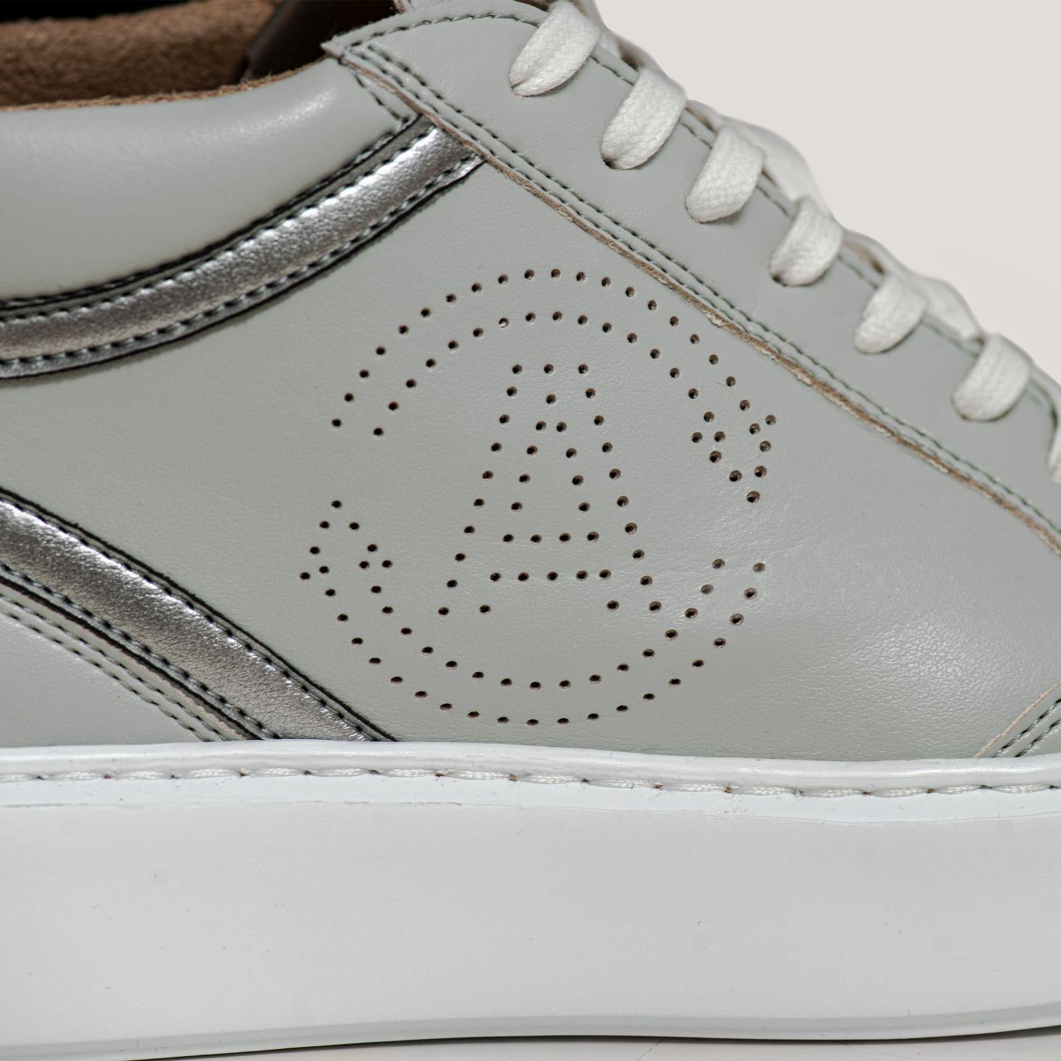 BLANKA Vegan Apple Leather Sneaker in Grey