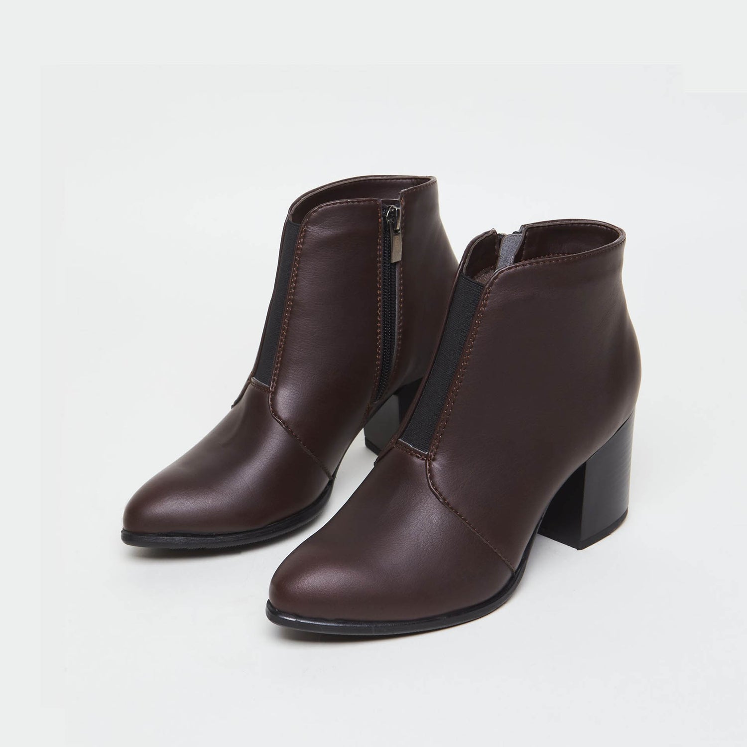 HANA vegane Stiefeletten: chocolate