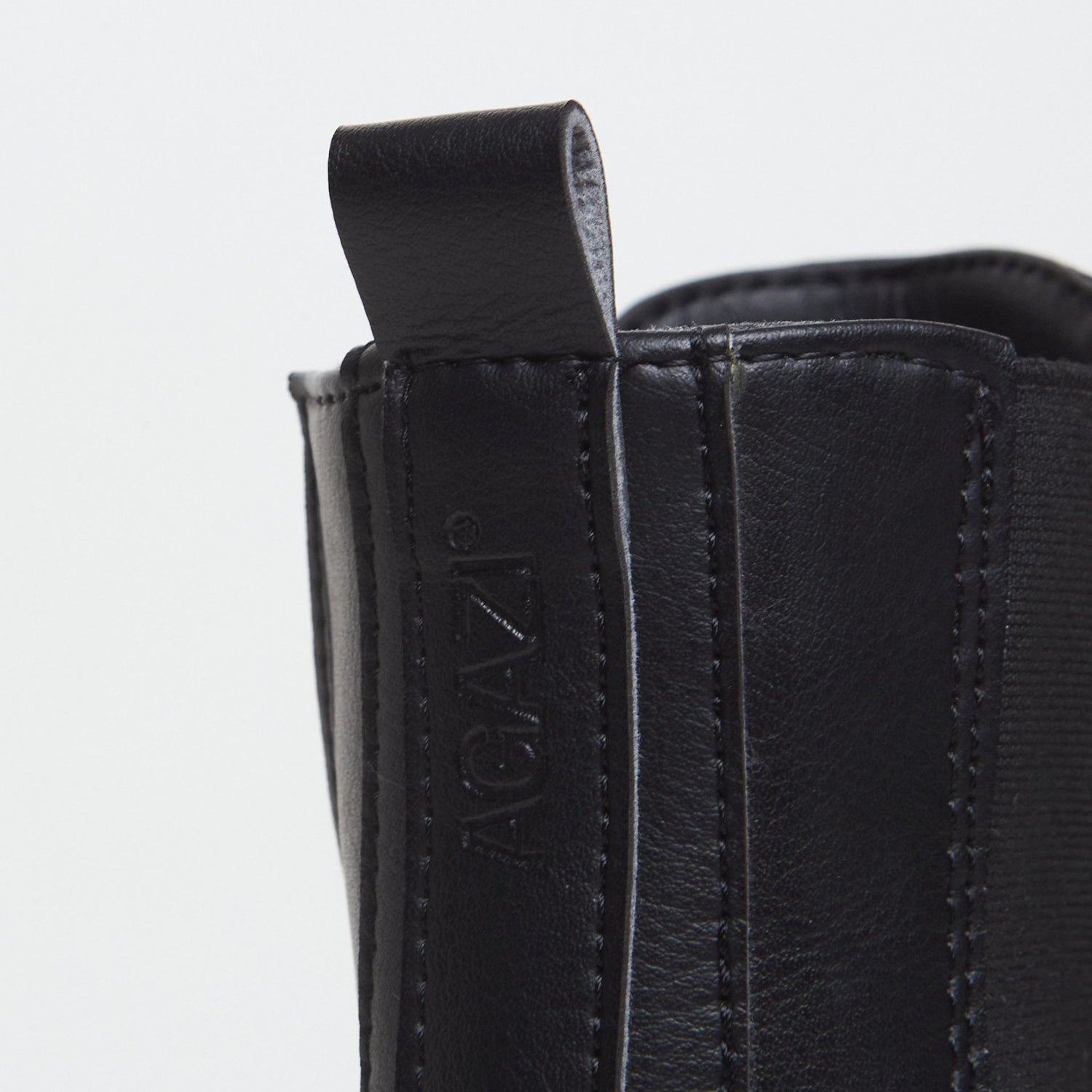 VICKY Black Vegan Heeled Boots