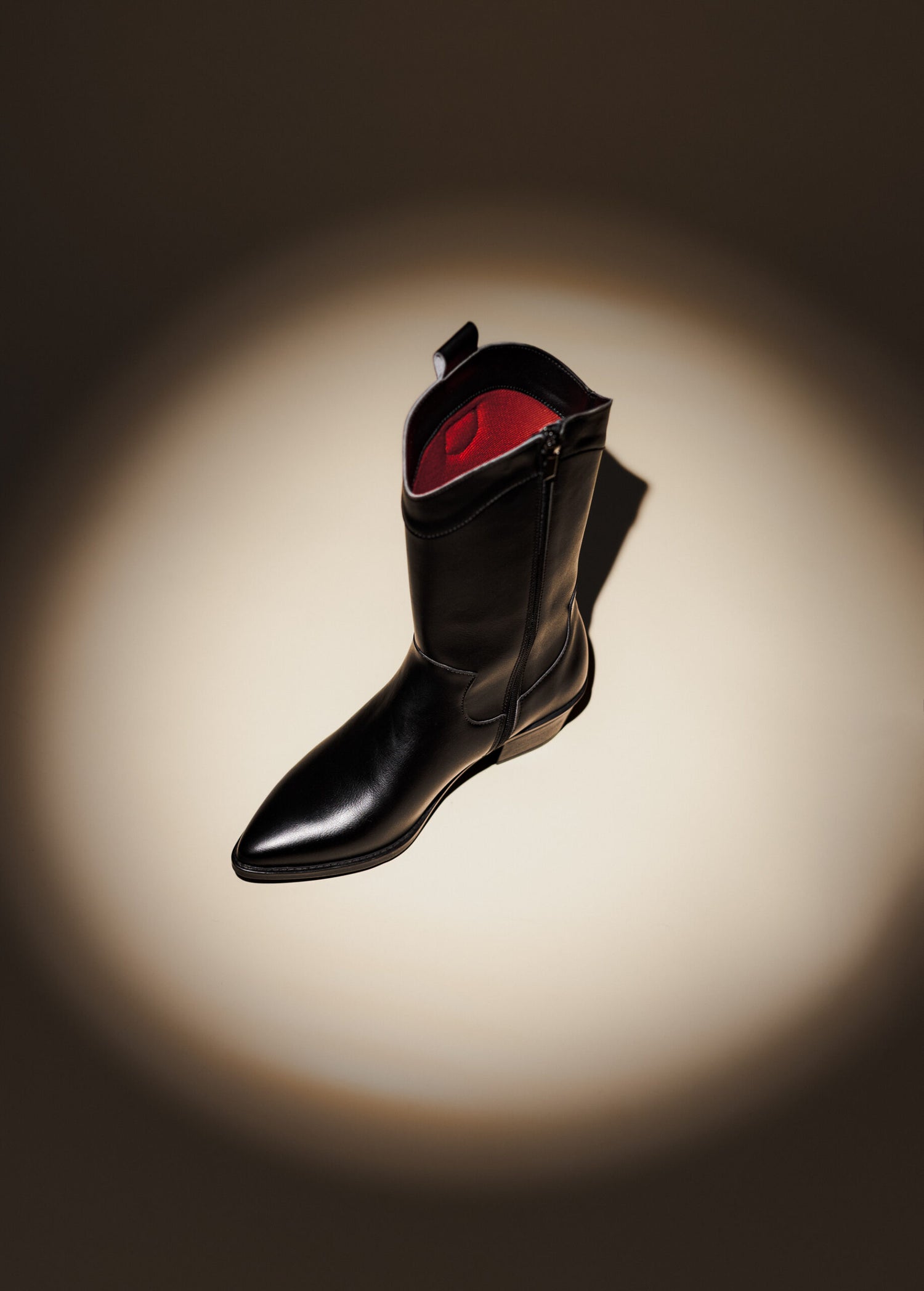 CARMEN Schwarze Vegane Cowboy Boots