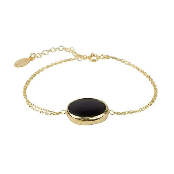 Sophia Obsidian Armband
