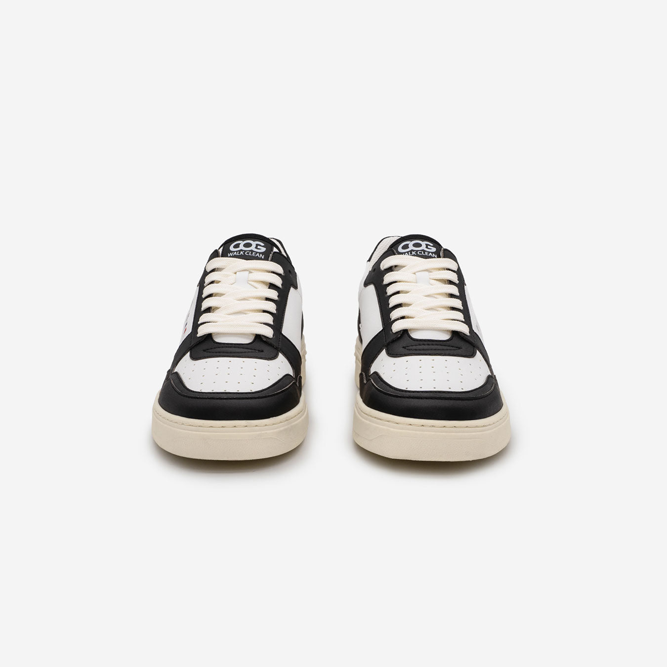 Able – Black & White Vegan Corn Sneaker