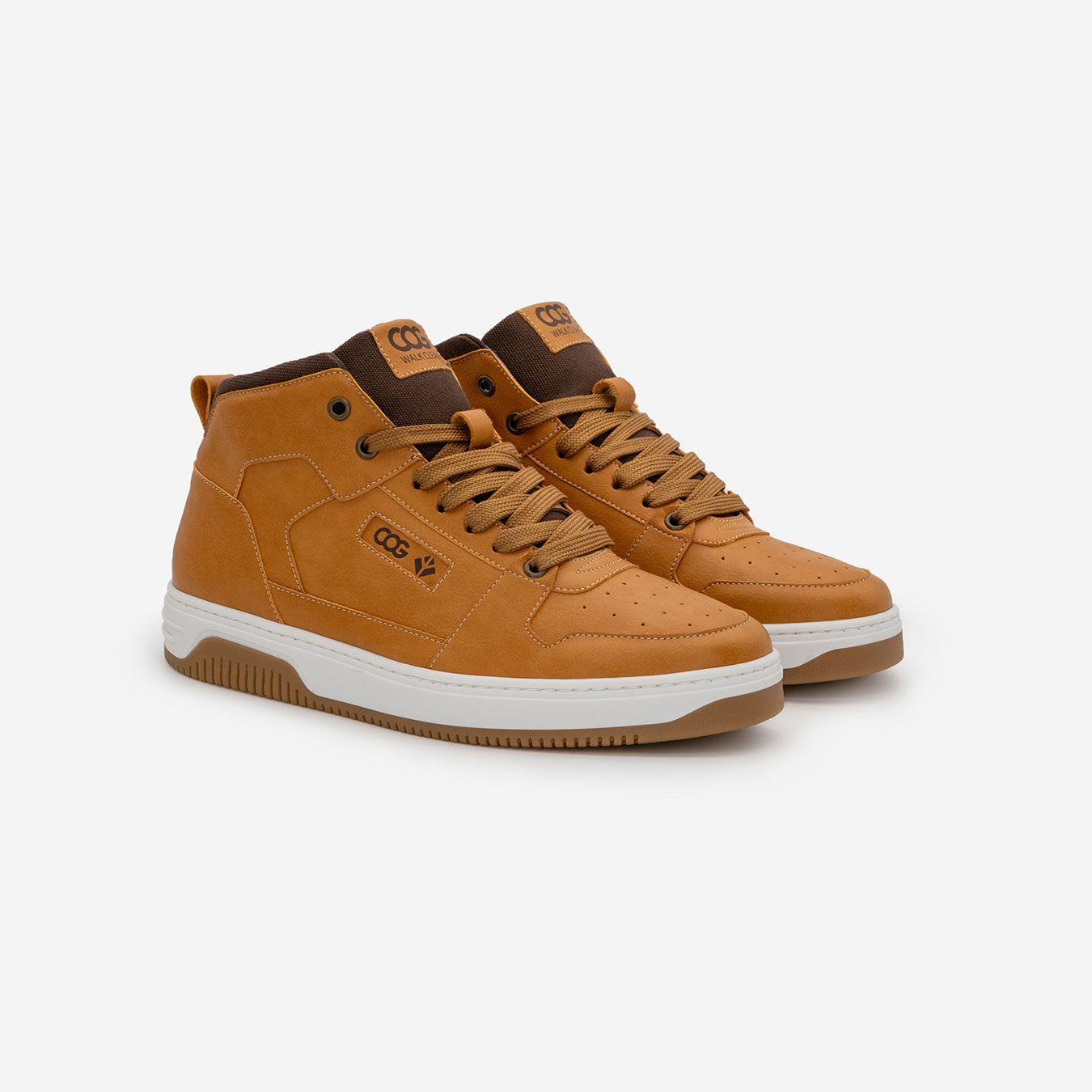 Baker - Camel Vegan High-Top Sneaker
