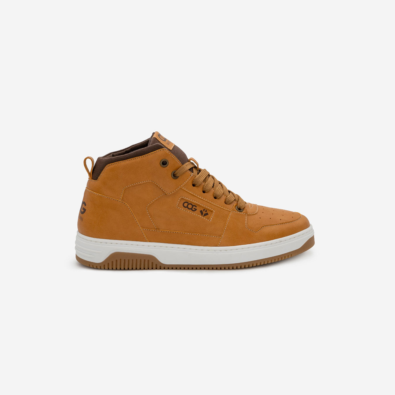 Baker – Camel | Veganer High-Top Sneaker